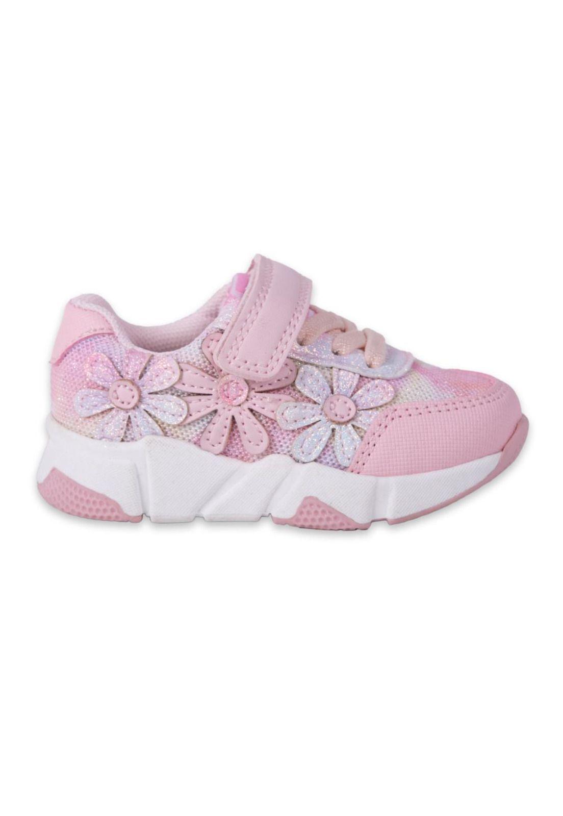 Zapatillas Urbana Bebe Niña Rosado Pillin-2