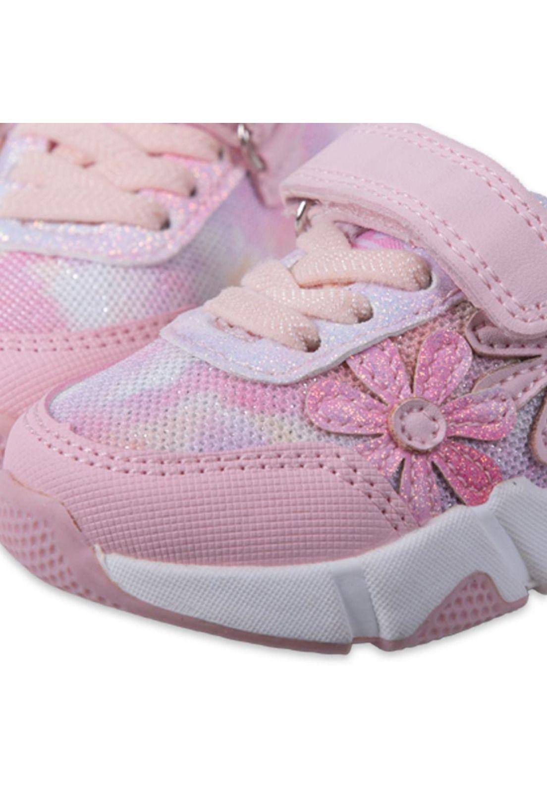 Zapatillas Urbana Bebe Niña Rosado Pillin-4