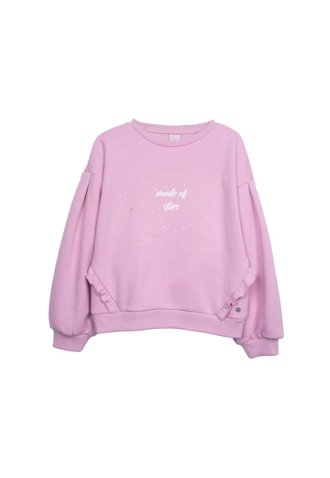 Polerón  Rosado Niña Pillin (PVD515-26MAL)-0