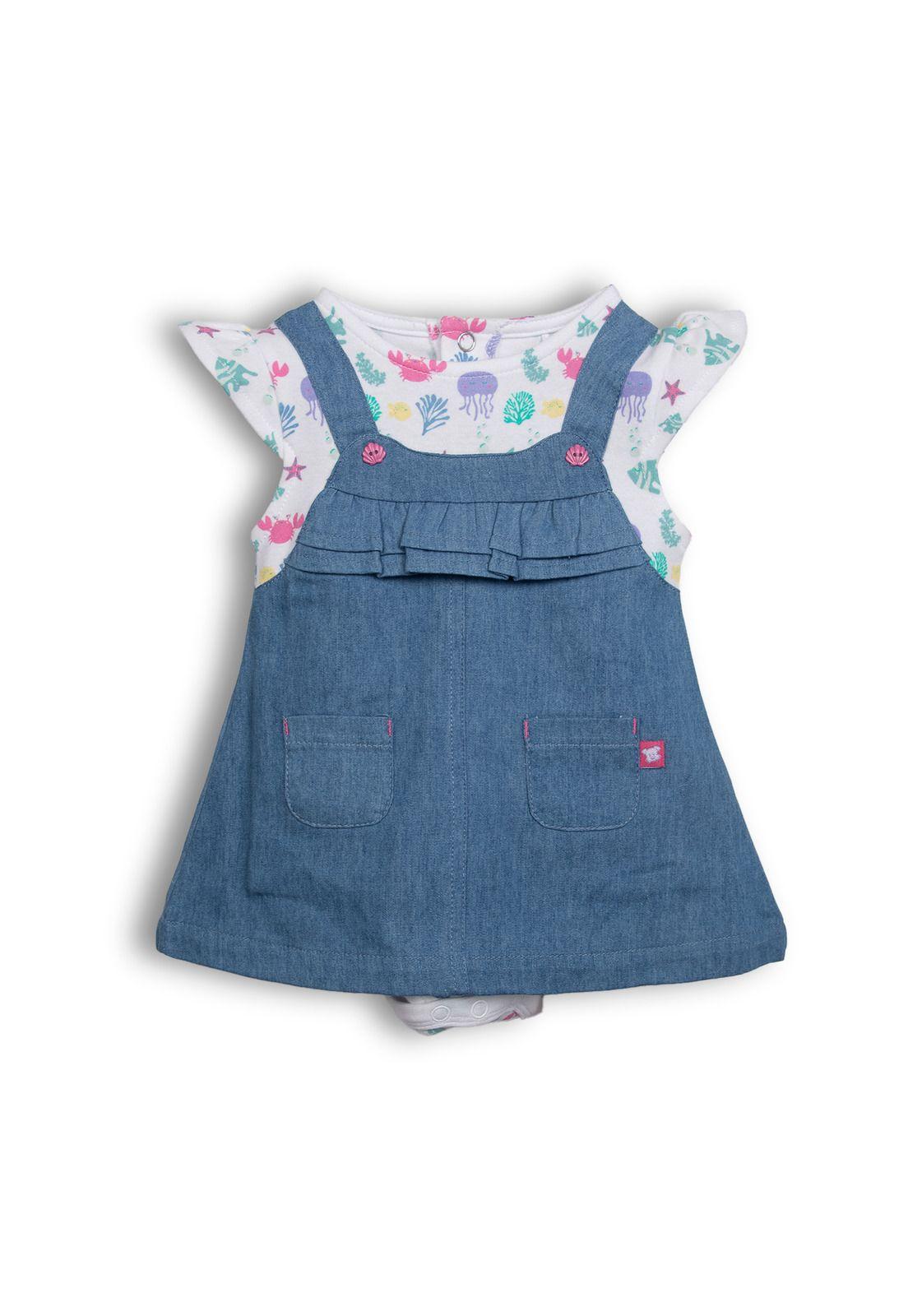 Mameluco Recién Nacido  Denim Pillin (PVC217-25DEN)-0