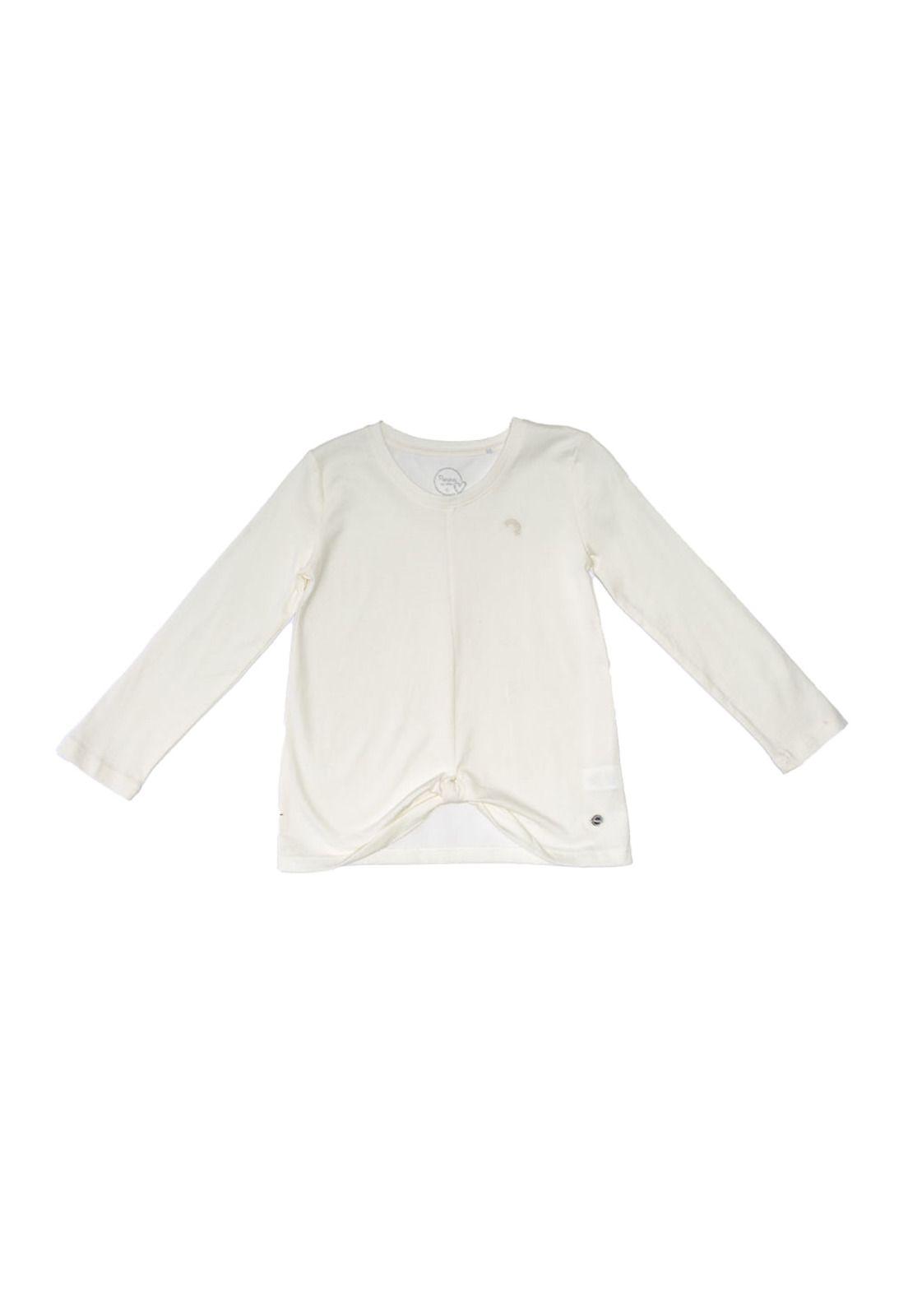 Polera Manga Larga Niña Crudo Pillin-1