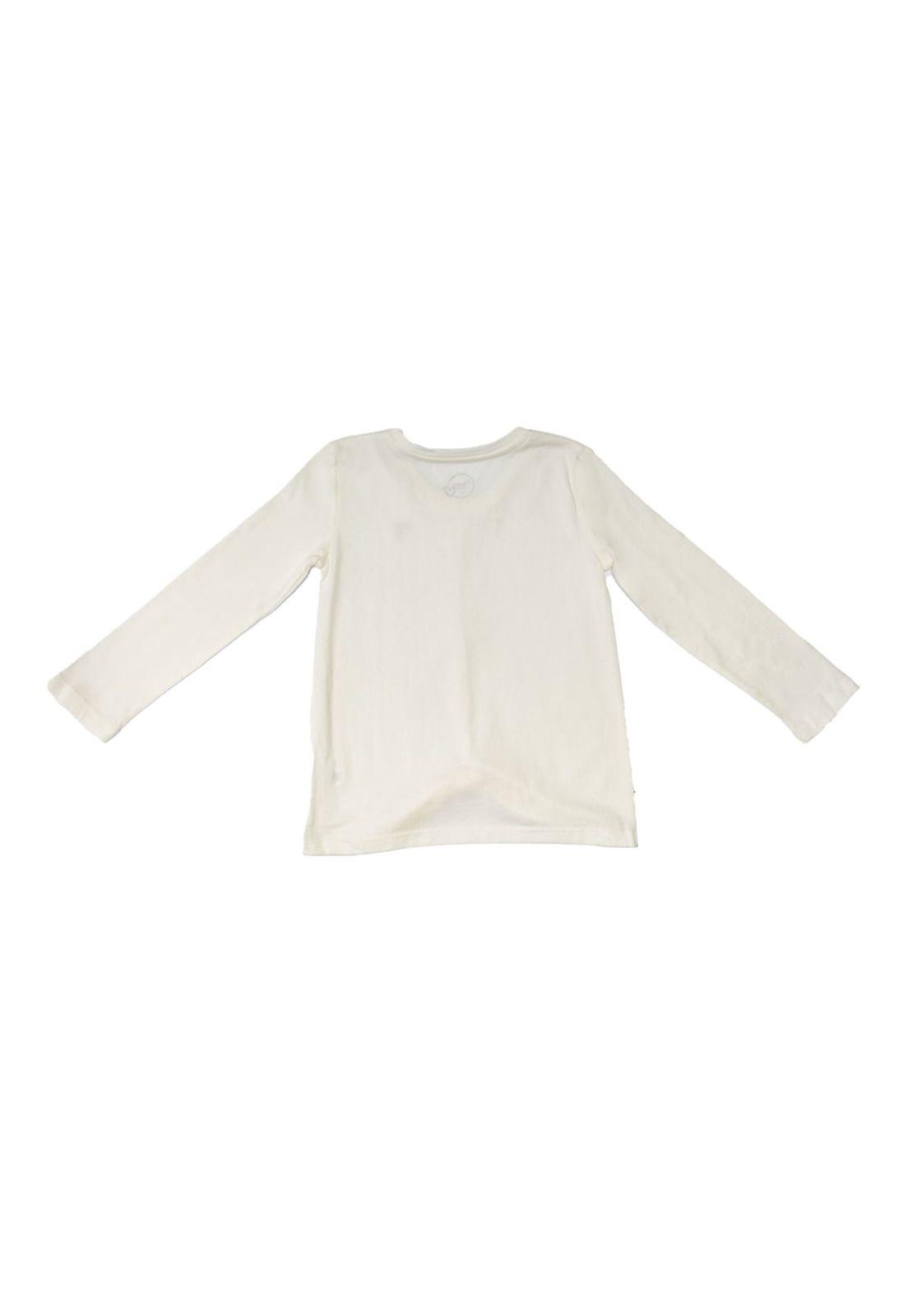 Polera Manga Larga Niña Crudo Pillin-2