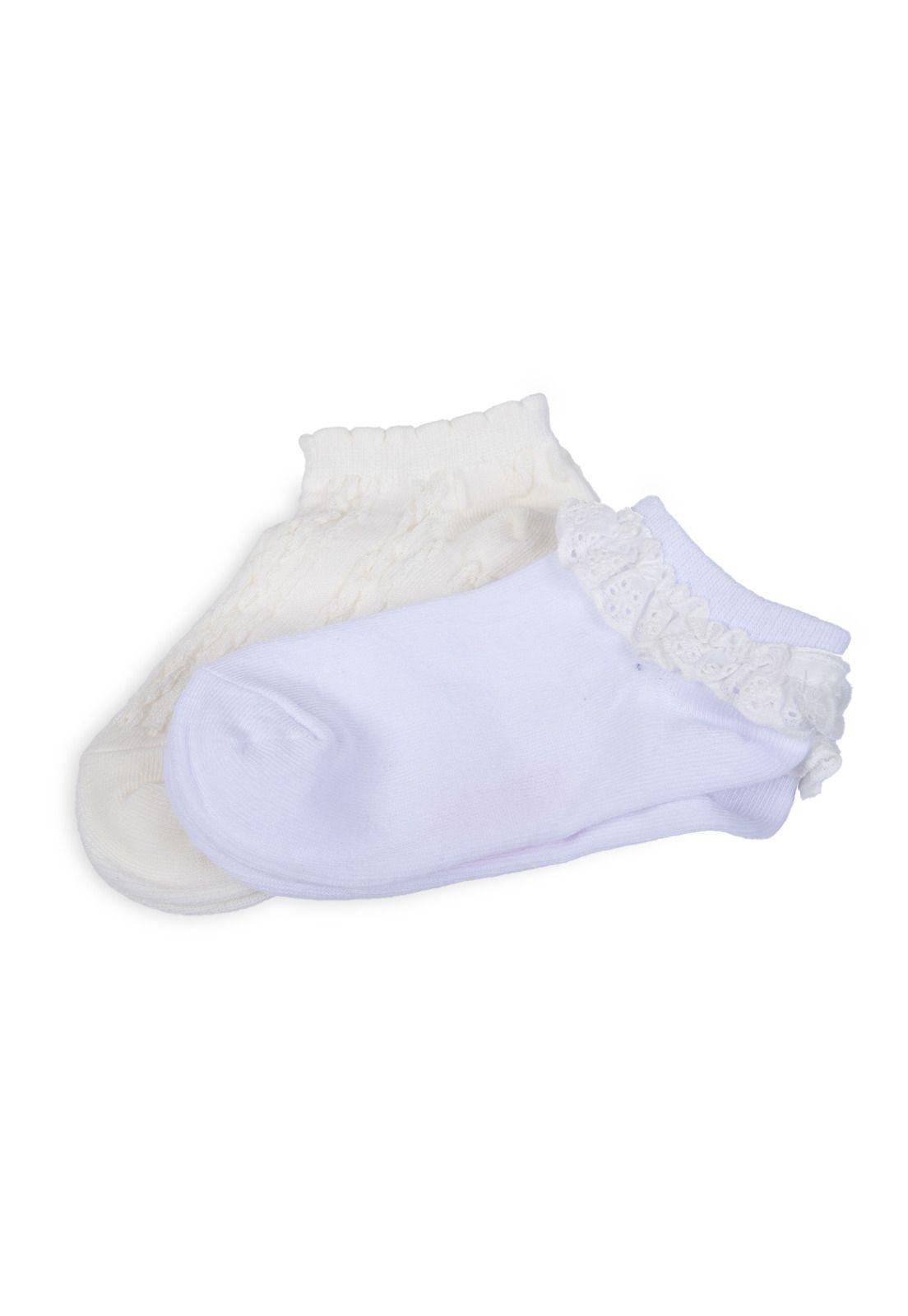 Pack de 2 Calcetines Niña Algodón Surtido Pillin-1