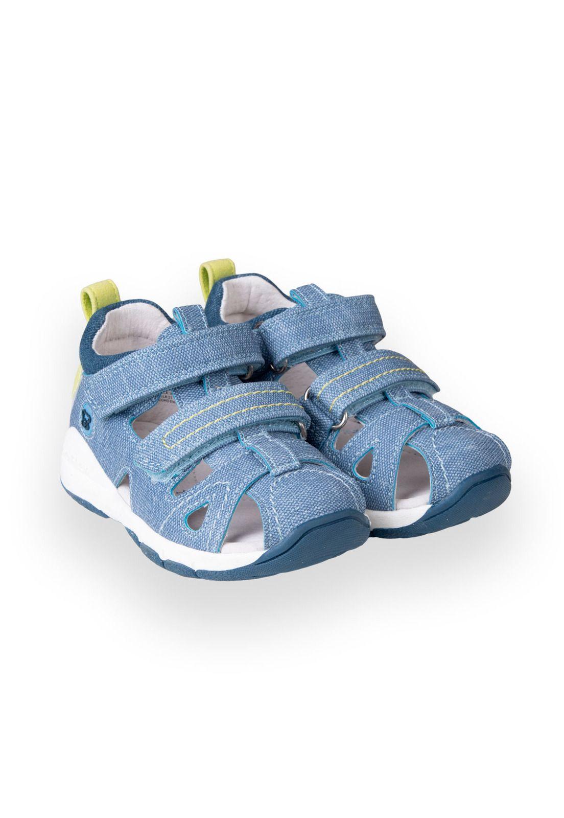 Sandalias Bebe Niño Celeste Pillin (PZC423-25CEL )-0