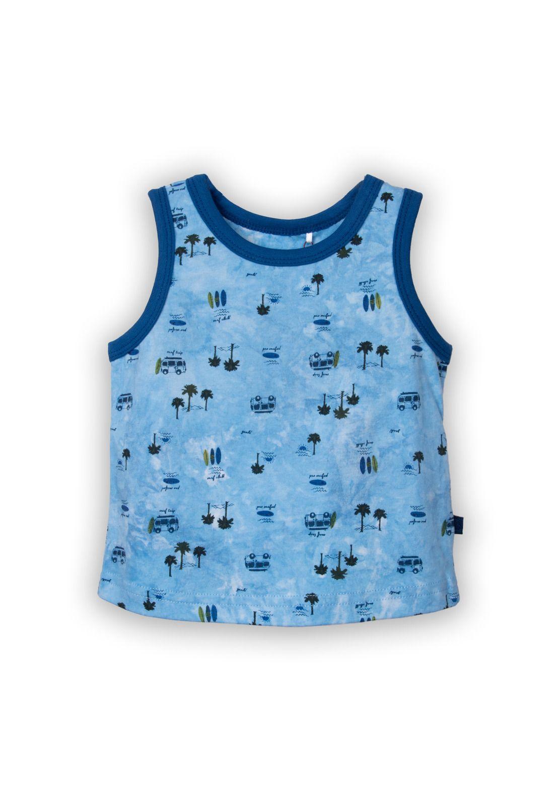 Polera  Niño Azul Pillin (PVC660-25AZU3M)-0