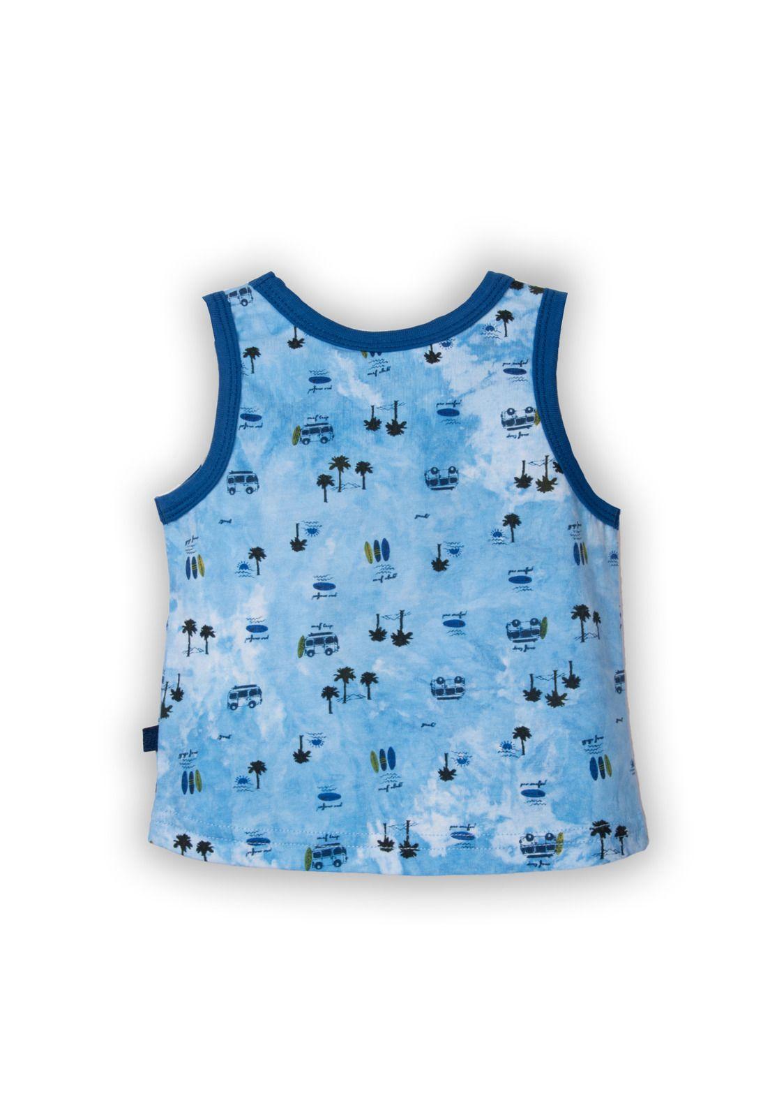 Polera  Niño Azul Pillin (PVC660-25AZU3M)-2