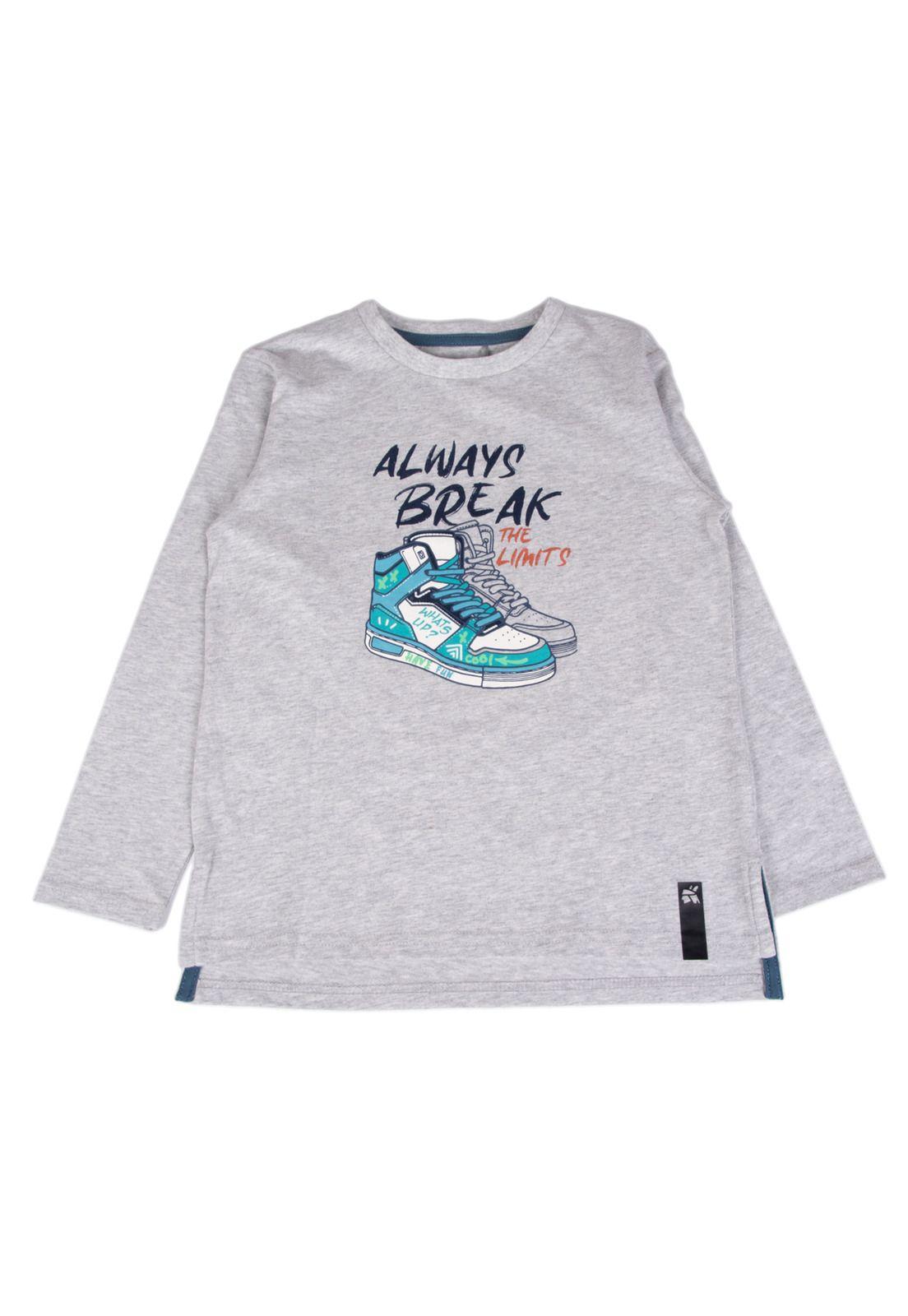 Polera Niño Melange Pillin (PVB601-25MLG )-0