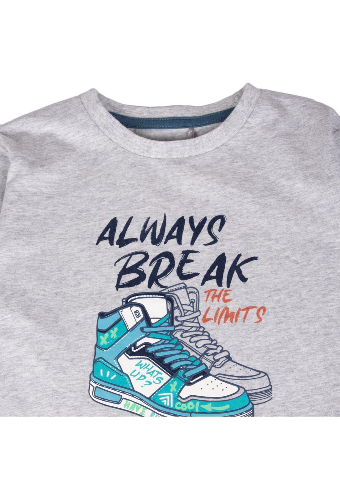 Polera Niño Melange Pillin (PVB601-25MLG )-1