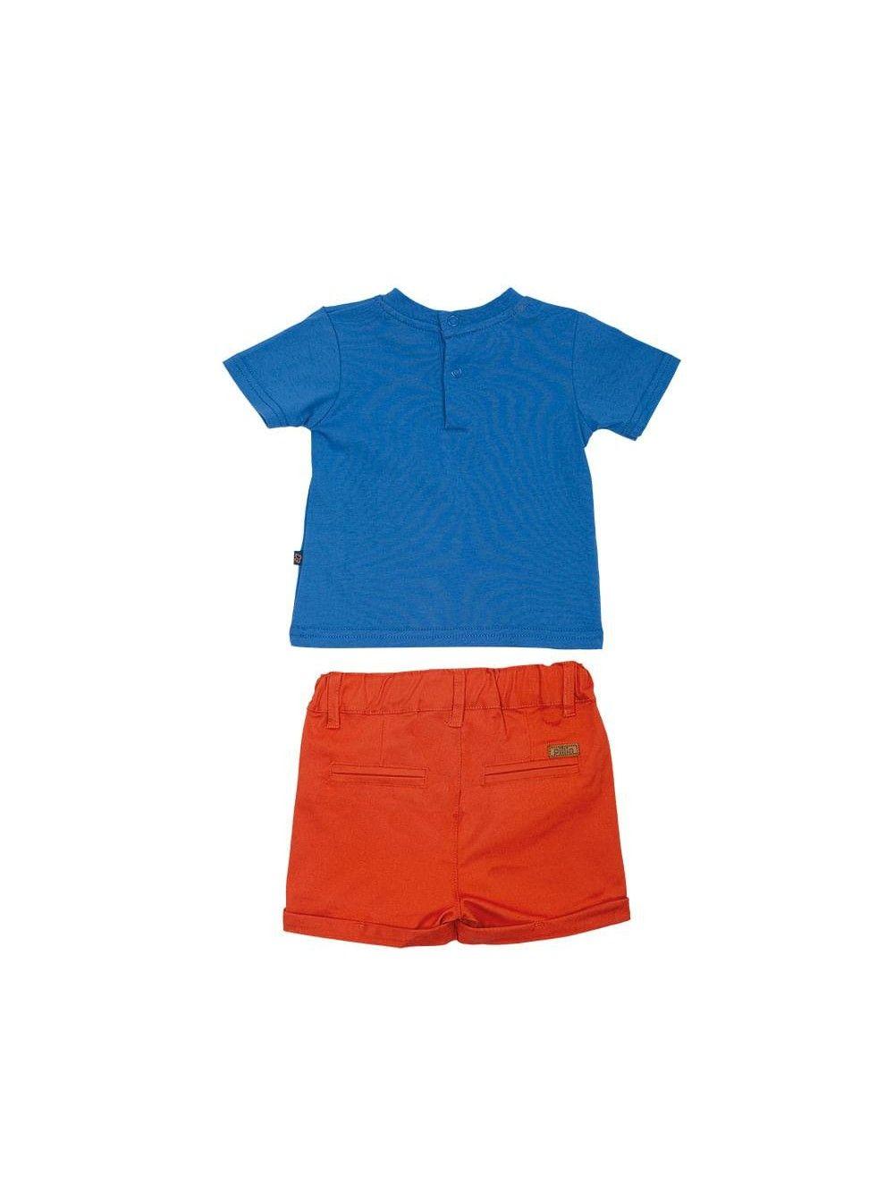 Conjunto Bebé Niño Naranja Pillin-1