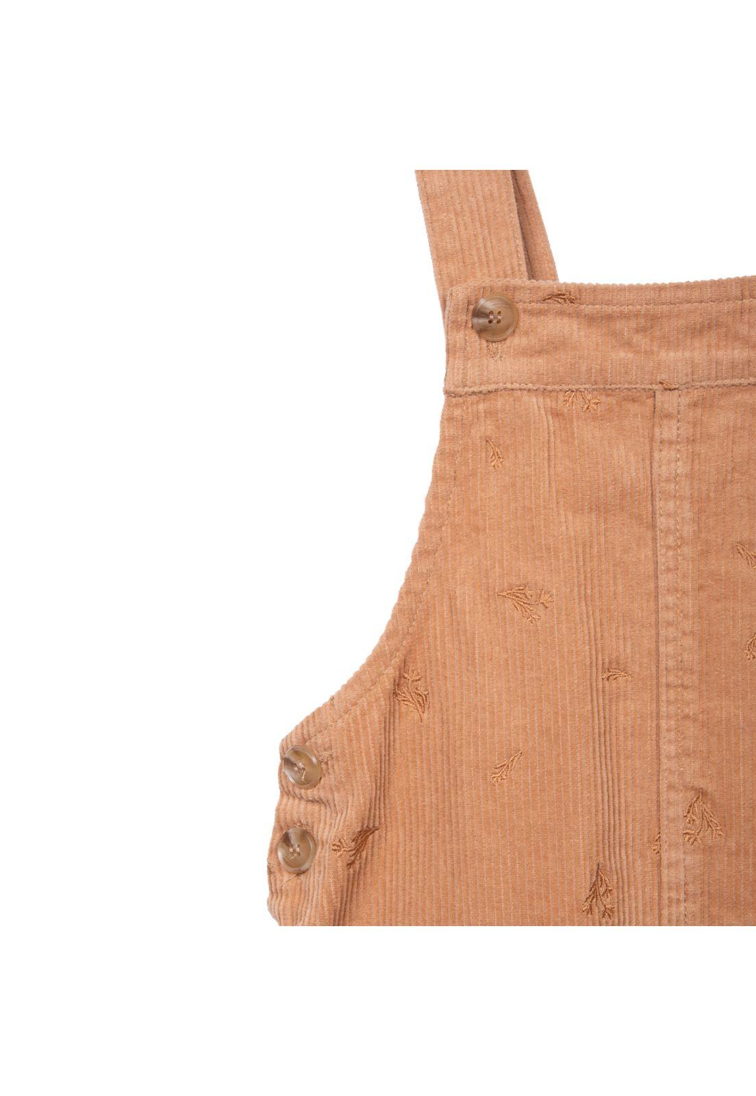 Vestido  Pillin Café Niña (PVD838-26CAF)-3