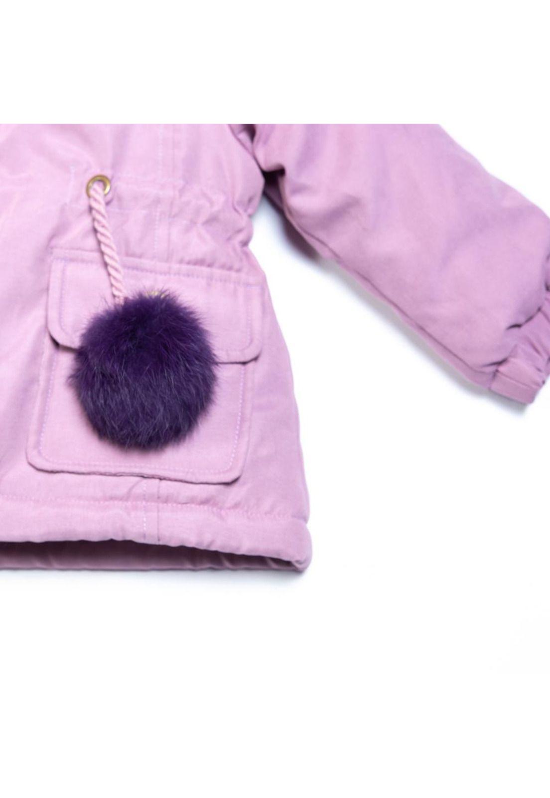 Chaqueta Bebé Niña Violeta Pillin-2