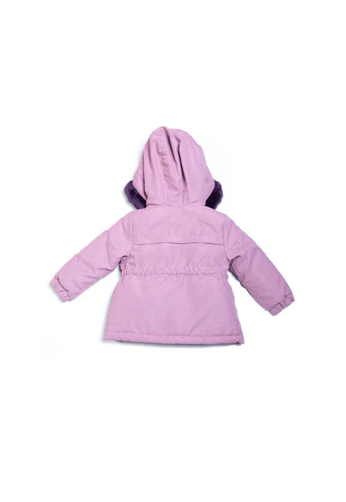 Chaqueta Bebé Niña Violeta Pillin-3