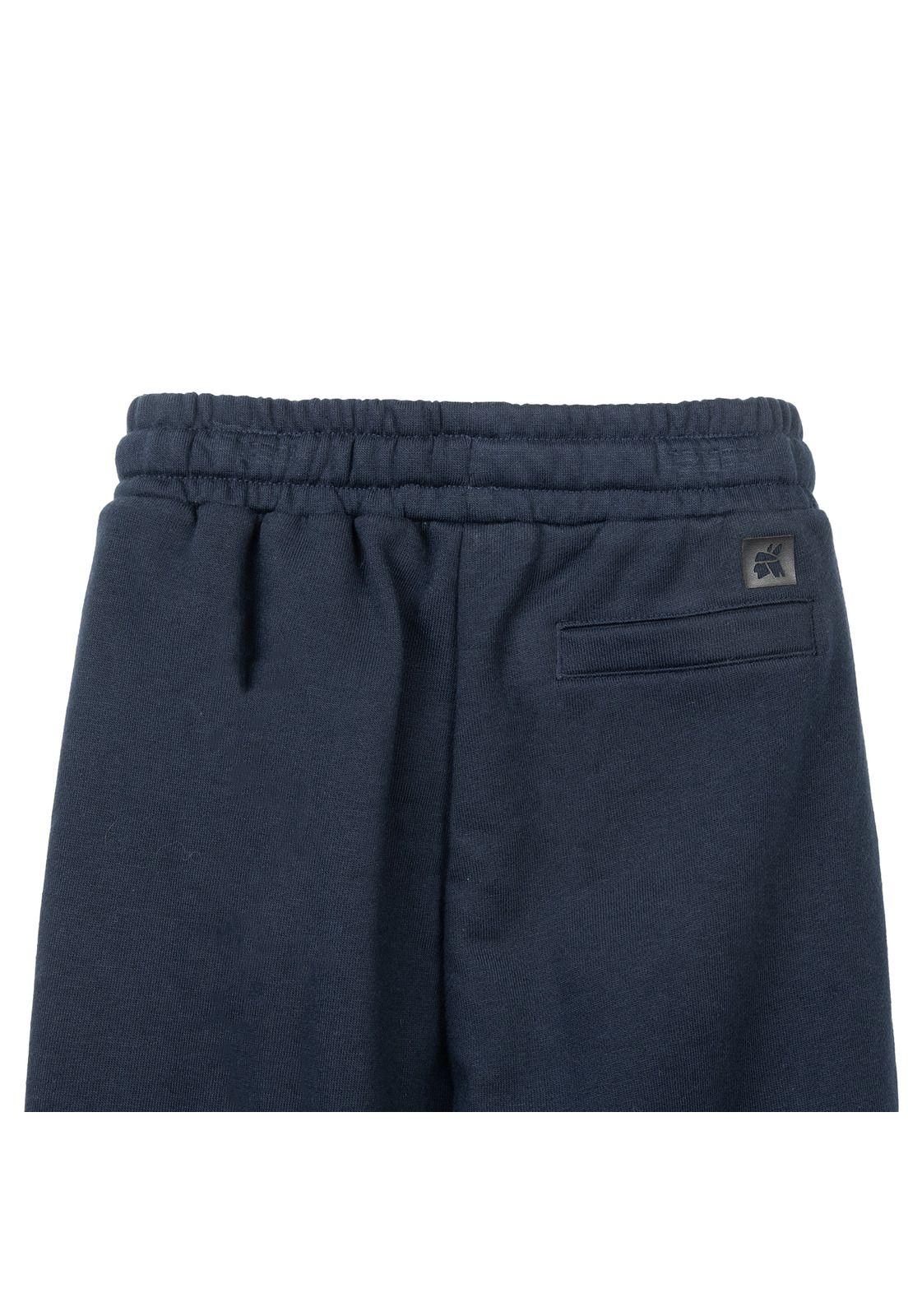 Pantalón Buzo Niño Cintura Ajustable Azul Marino Pillin-3
