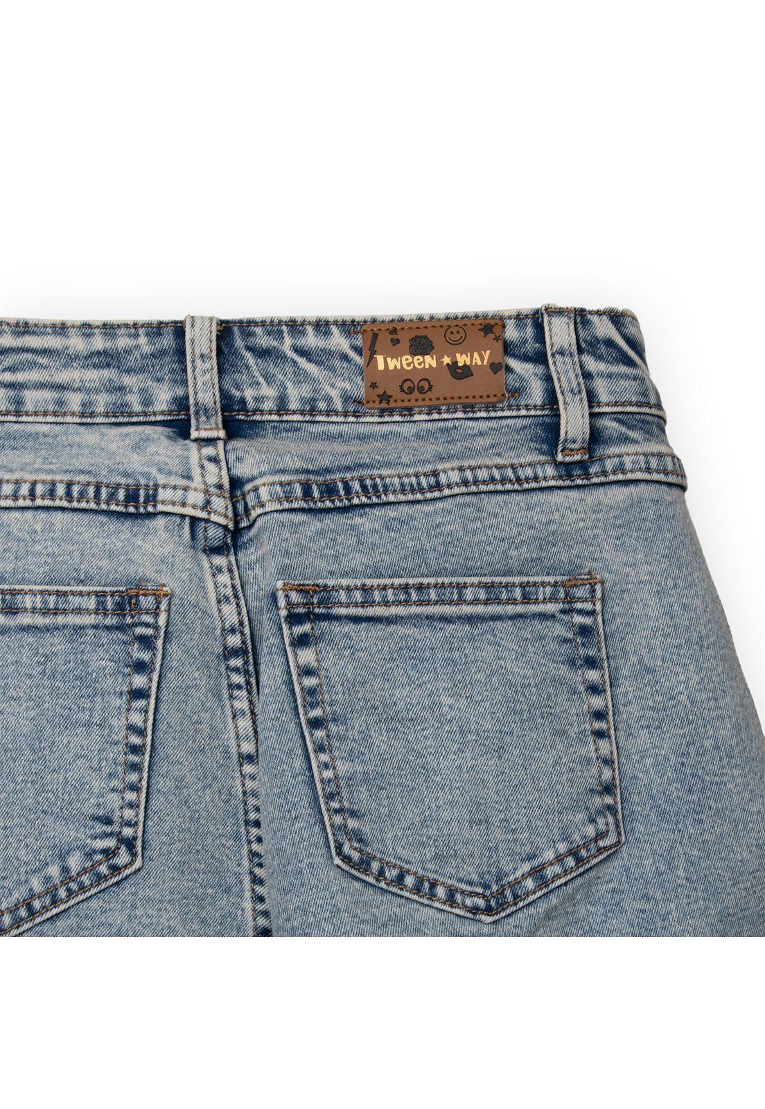 Jeans Niña Denim Pillin (TVC706-25DEN)-2