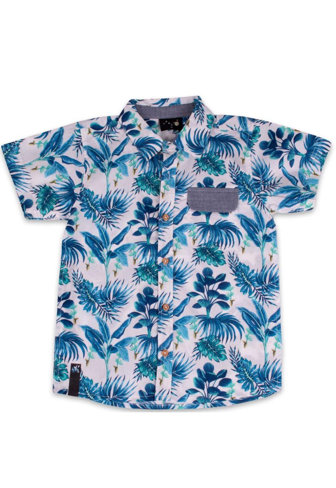 Camisa Niño Azul Pillin-0