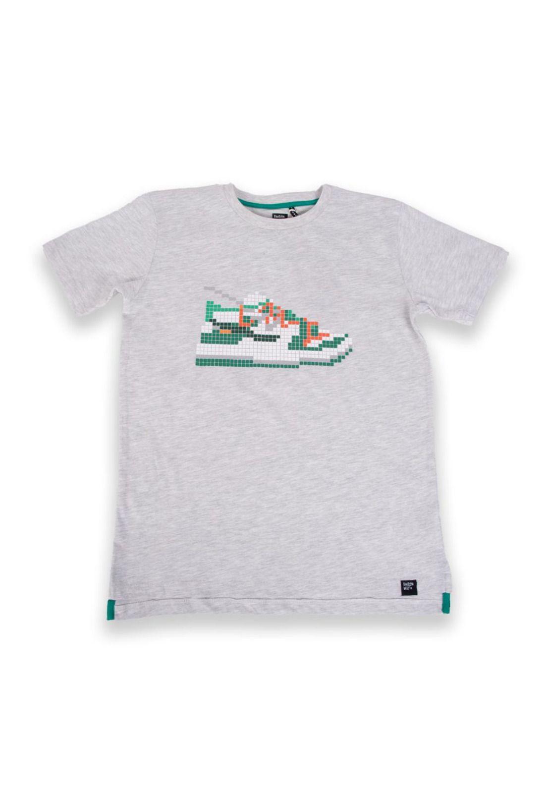 Polera Niño Gris claro Pillin-0