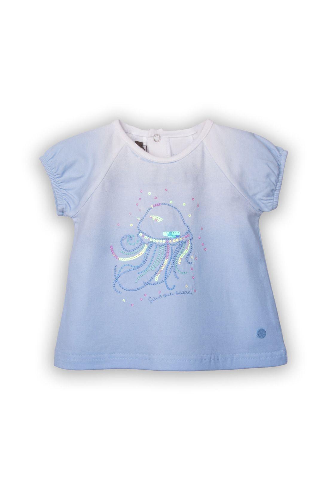 Polera  Niña Azul Pillin (PVC655-25AZU3M)-0