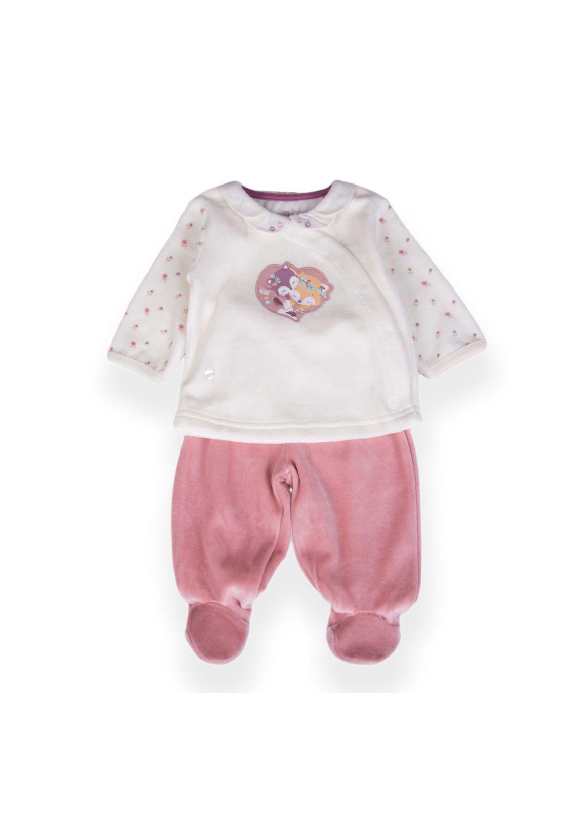 Conjunto Bebe Rosado Pillin (PVB306-25ROS )-0