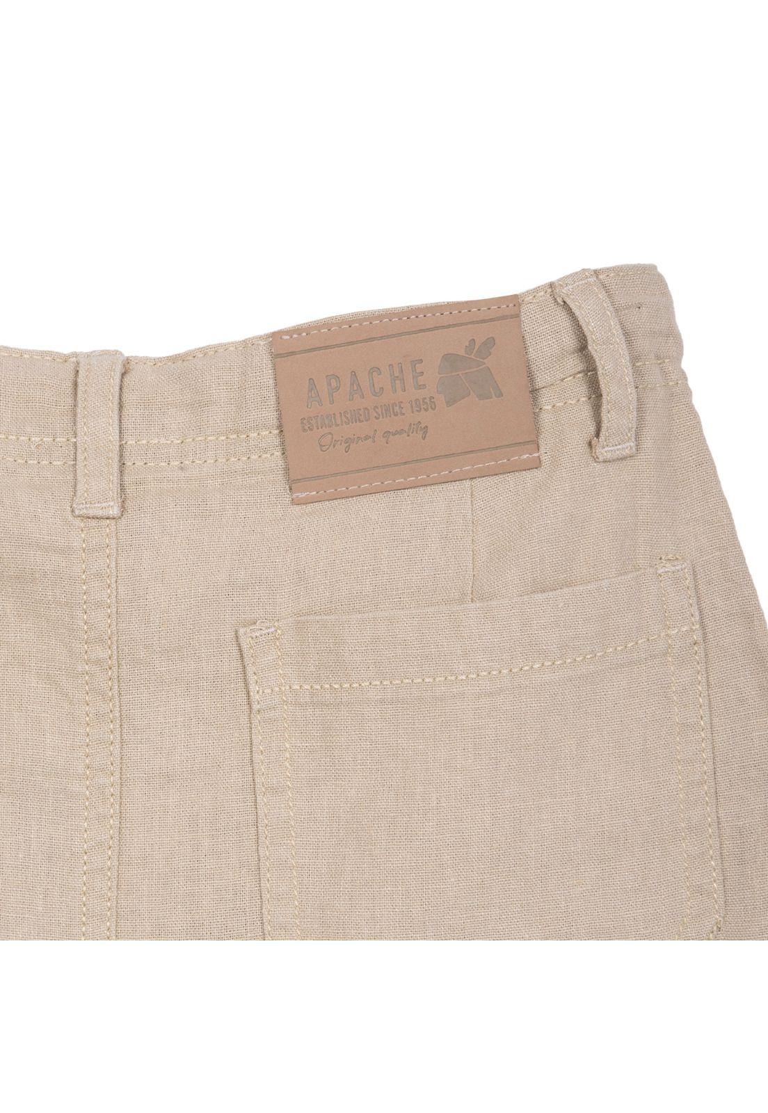 Bermuda Niño Lino Beige Pillin-3
