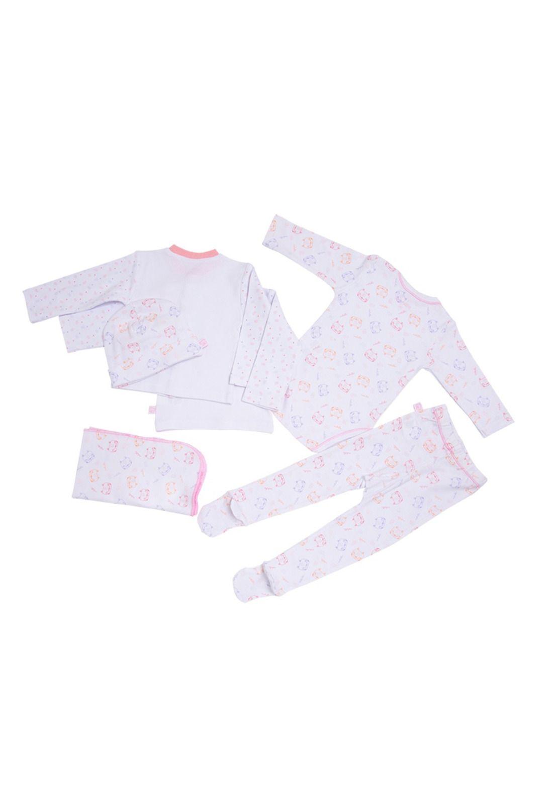 Set 6 Pcs Bebe Niña Multicolor Pillín-2