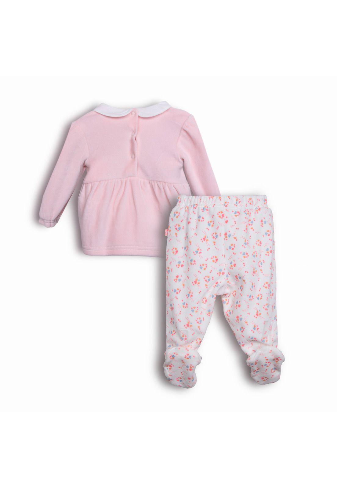 Conjunto Recién Nacido  Rosado Pillin (PVC302-25ROS)-3