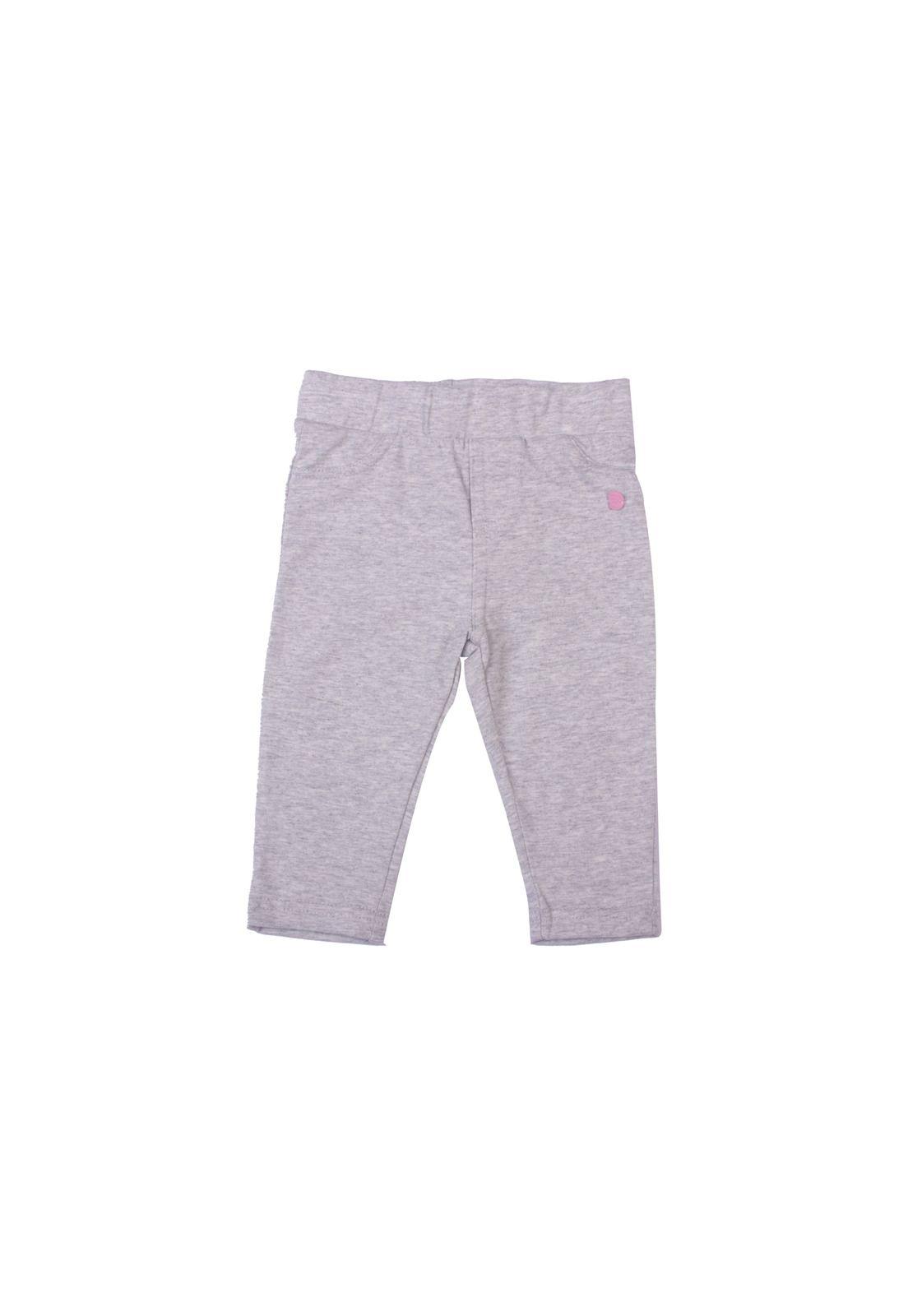 Calza Bebe Niña Gris claro Pillin-1