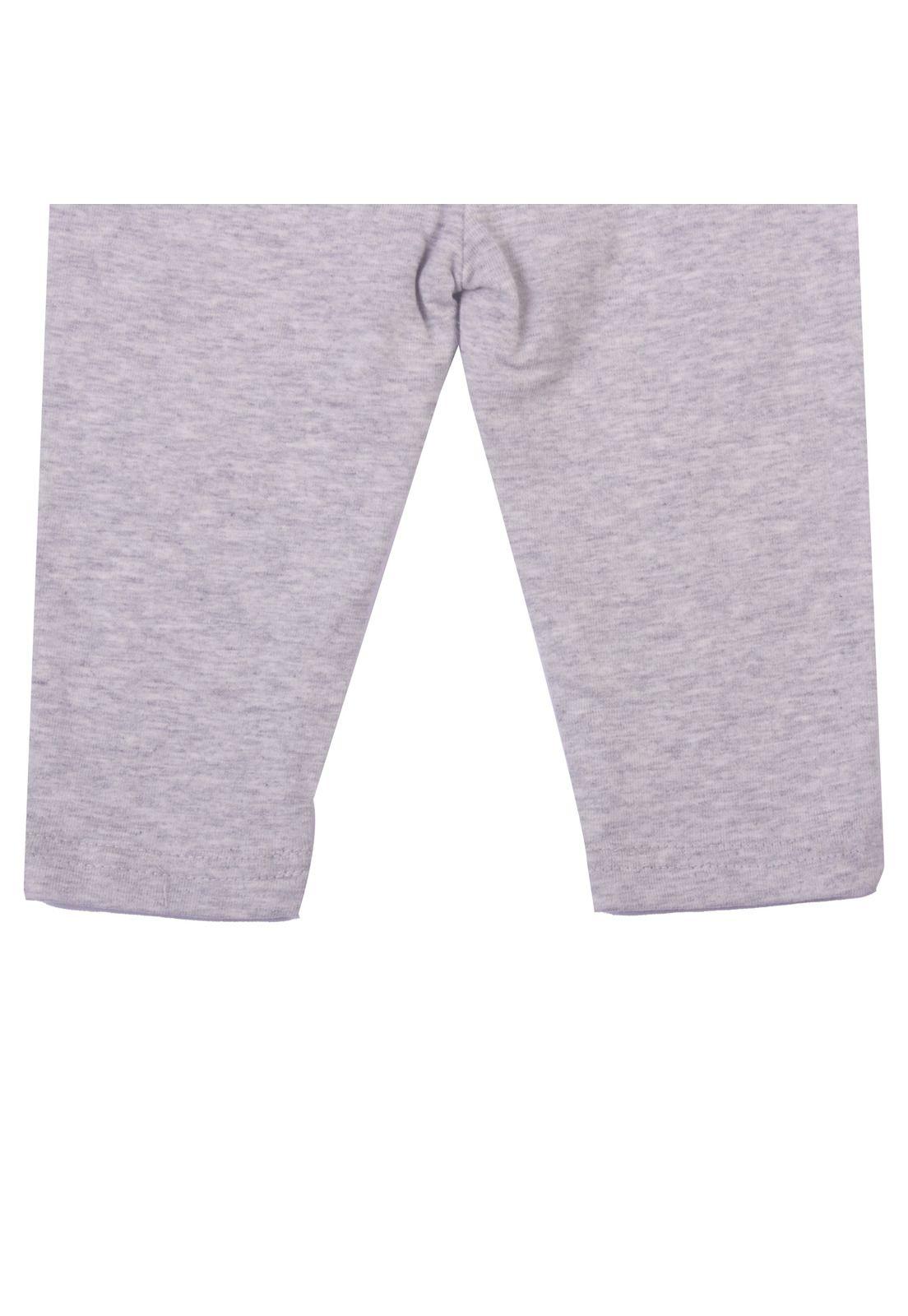 Calza Bebe Niña Gris claro Pillin-4