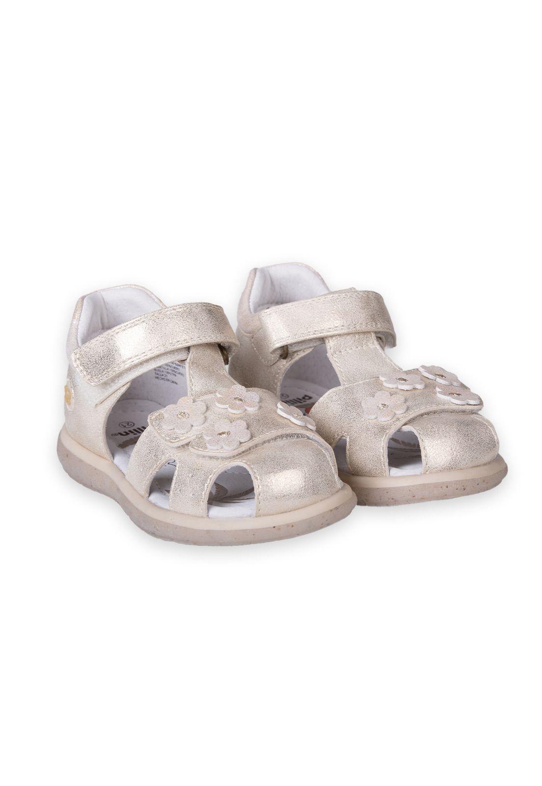 Sandalias Bebé Niña Dorado Pillin (PZC419-25DOR )-0