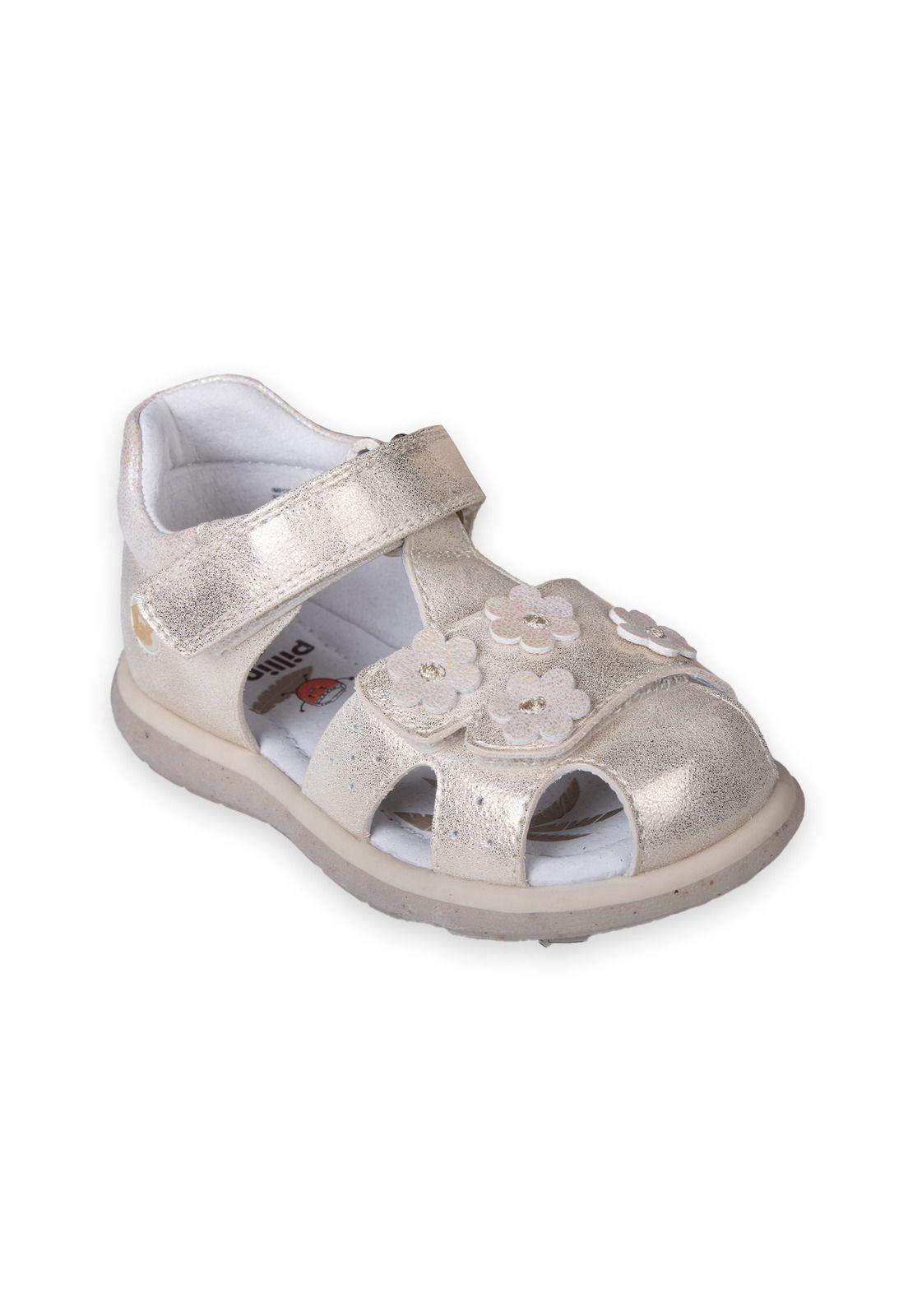 Sandalias Bebé Niña Dorado Pillin (PZC419-25DOR )-4