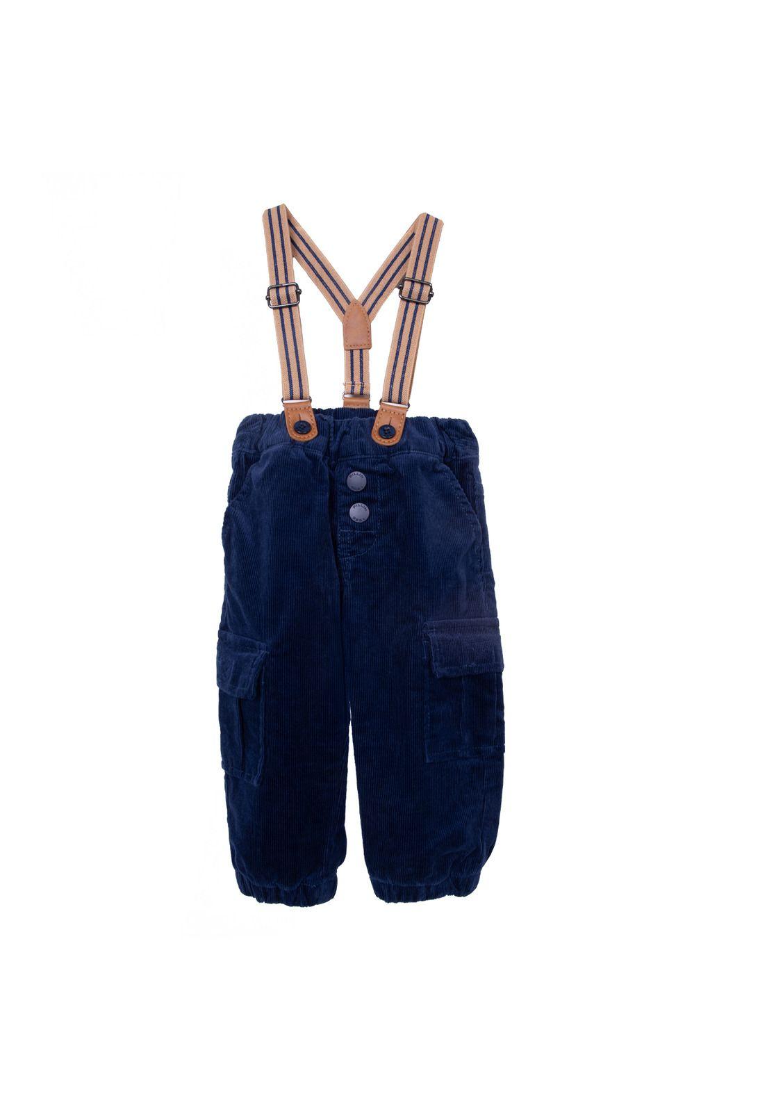Pantalón  Azul Niño Pillin (PVD811-26AZU)-0