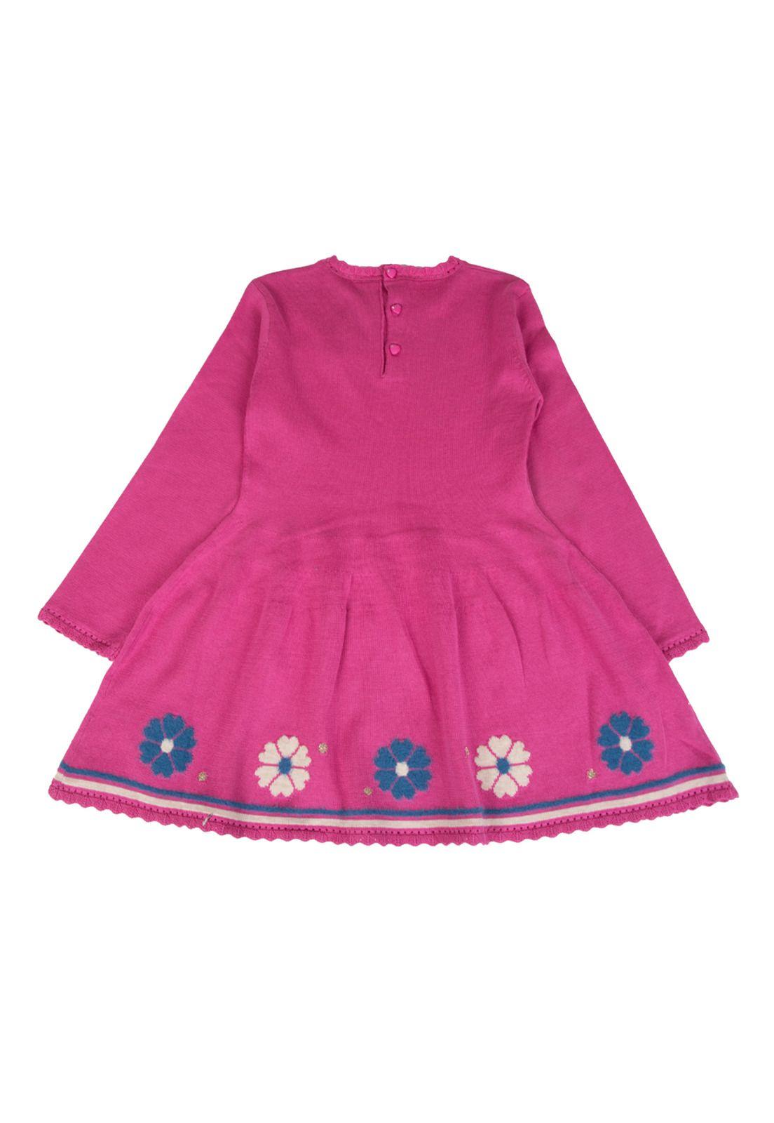 Vestido Niña Rosado Pillin ( PVB921-25ROS )-3