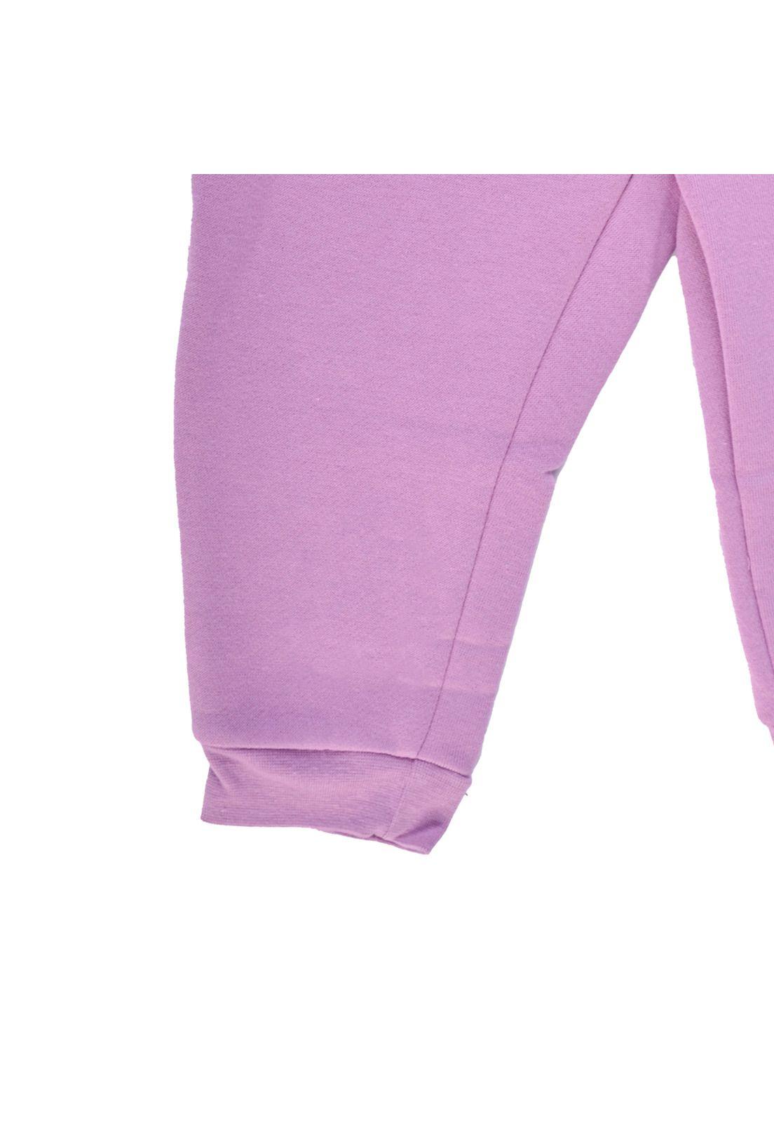 Pantalón Buzo Bebé Niña Violeta Pillin-3
