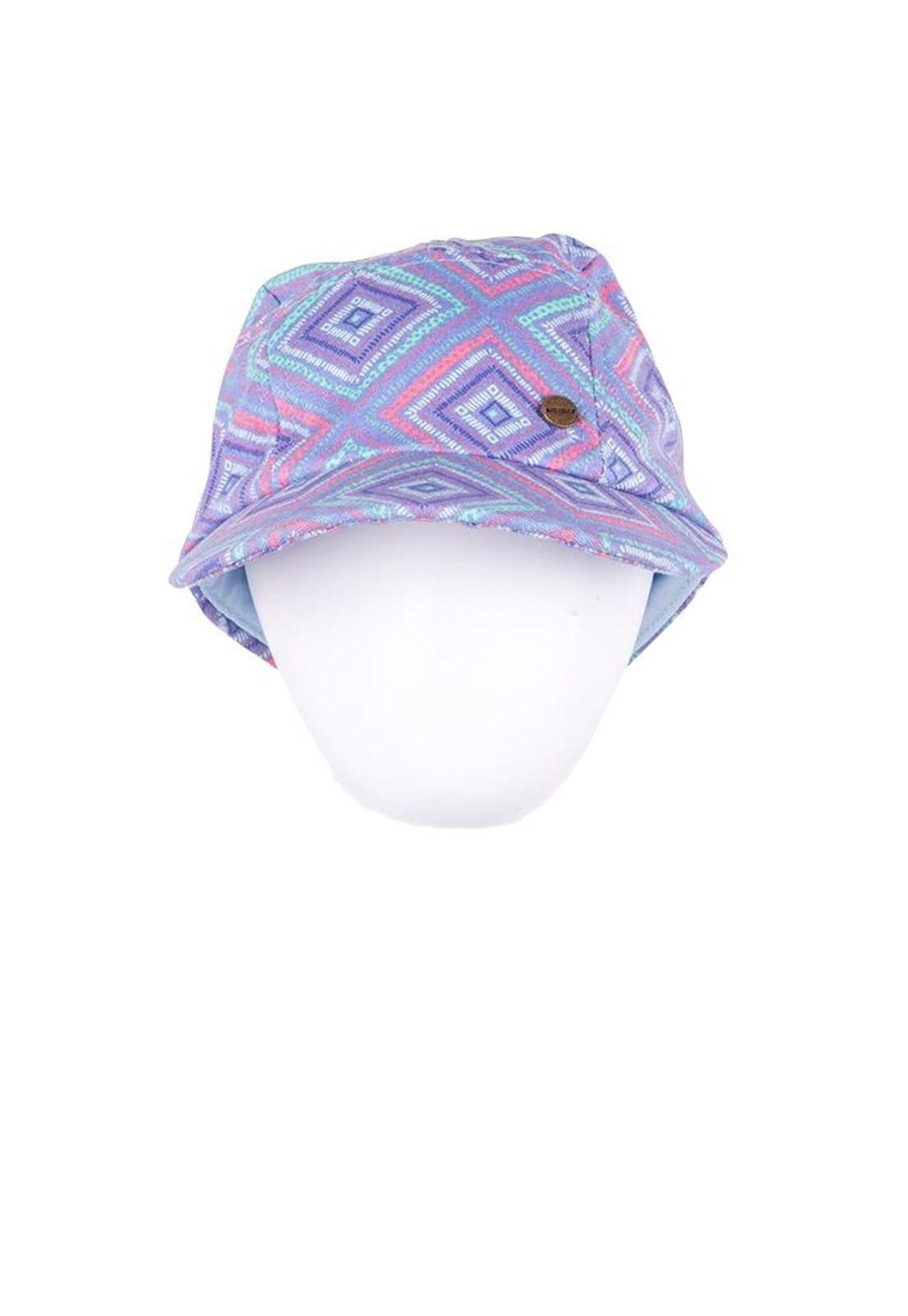 Gorro Bebé Niña Morado Pillín-0