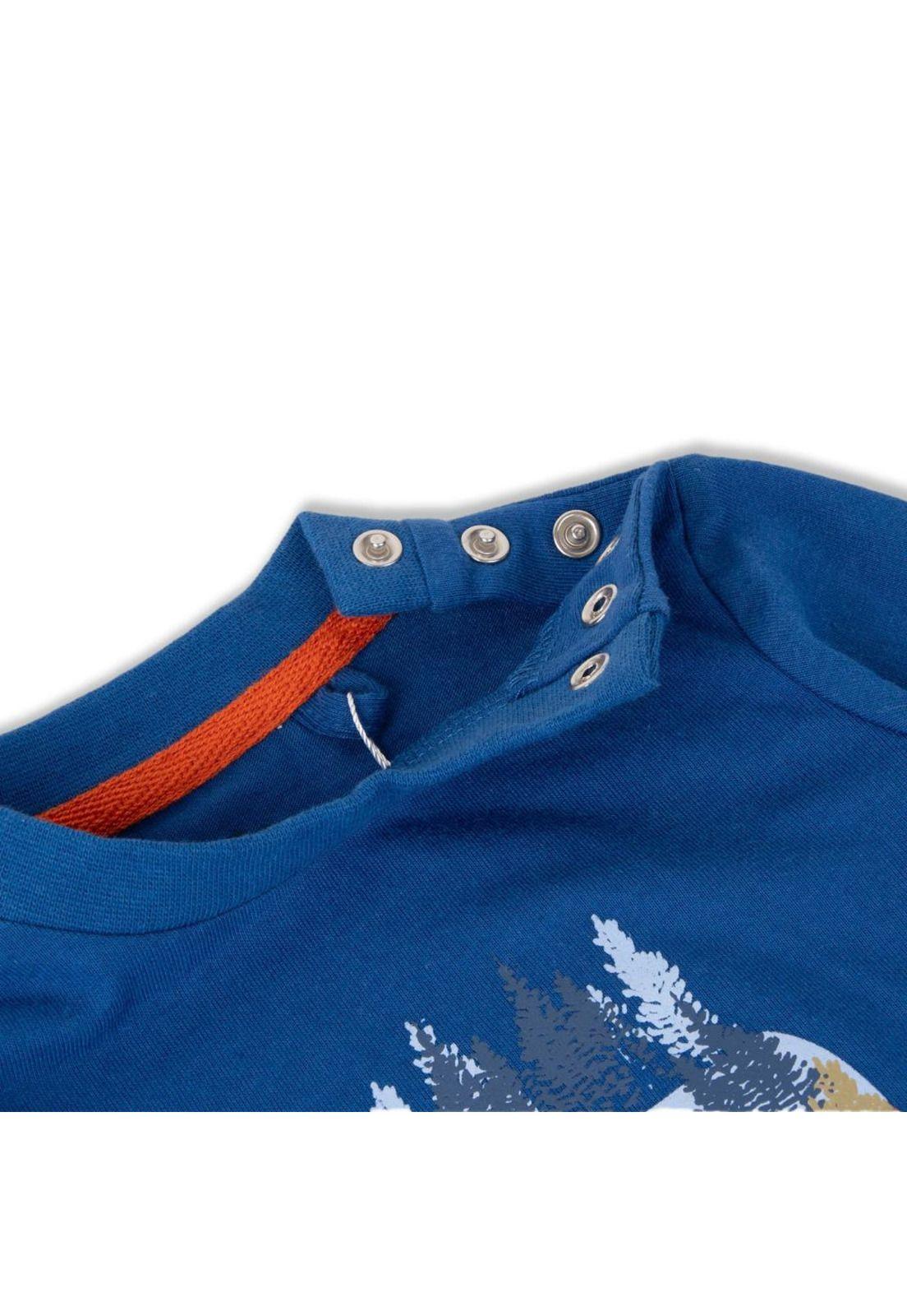 Polera Bebé Niño Azul Pillin-2