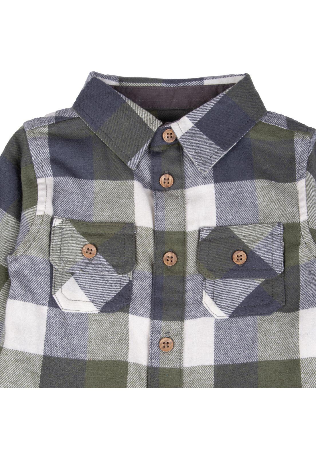 Camisa Bebe Verde Pillin (PVB810-25VER )-1