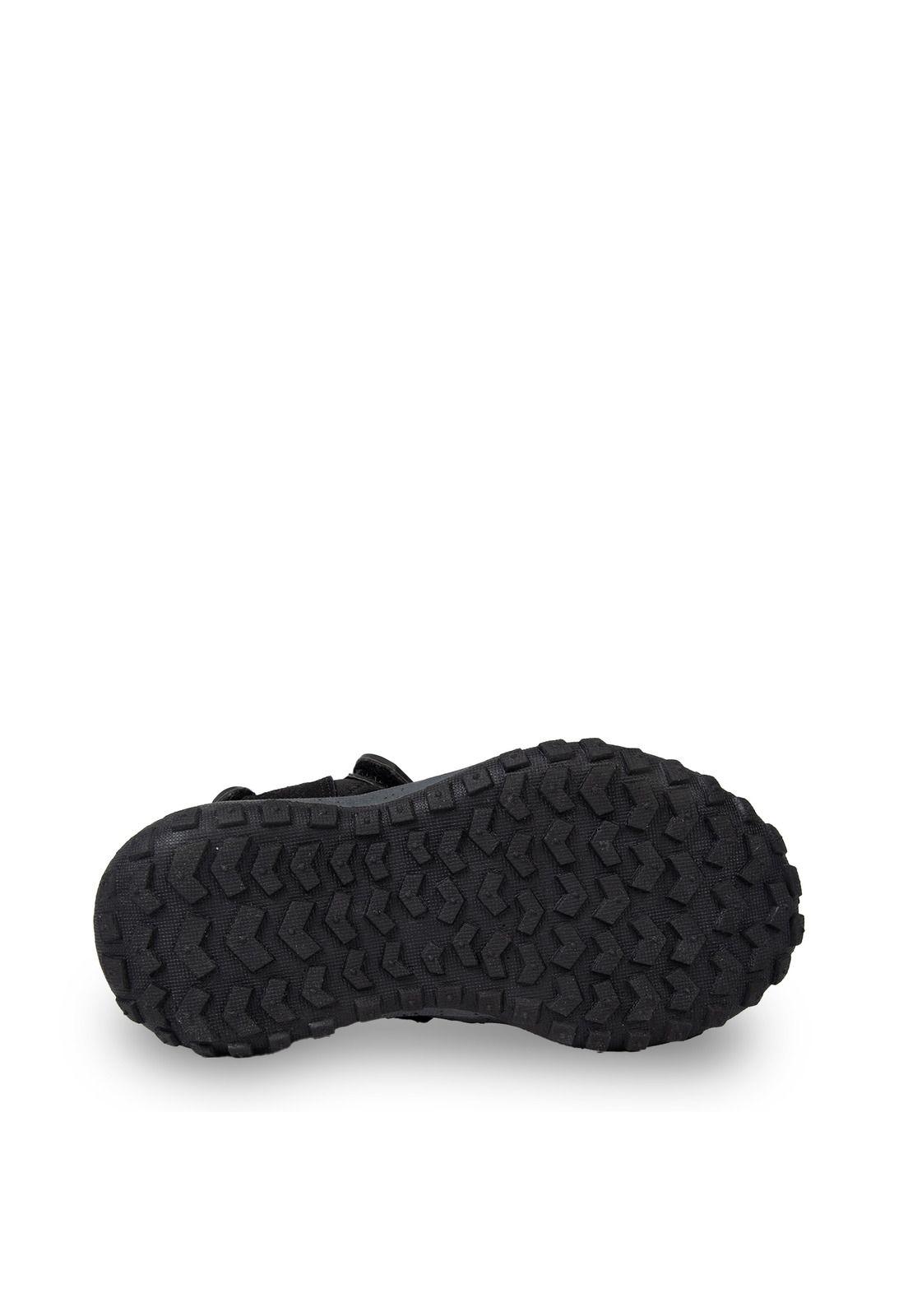 Sandalia Outdoor Niño Cerrada con Velcro Negro Pillin-1