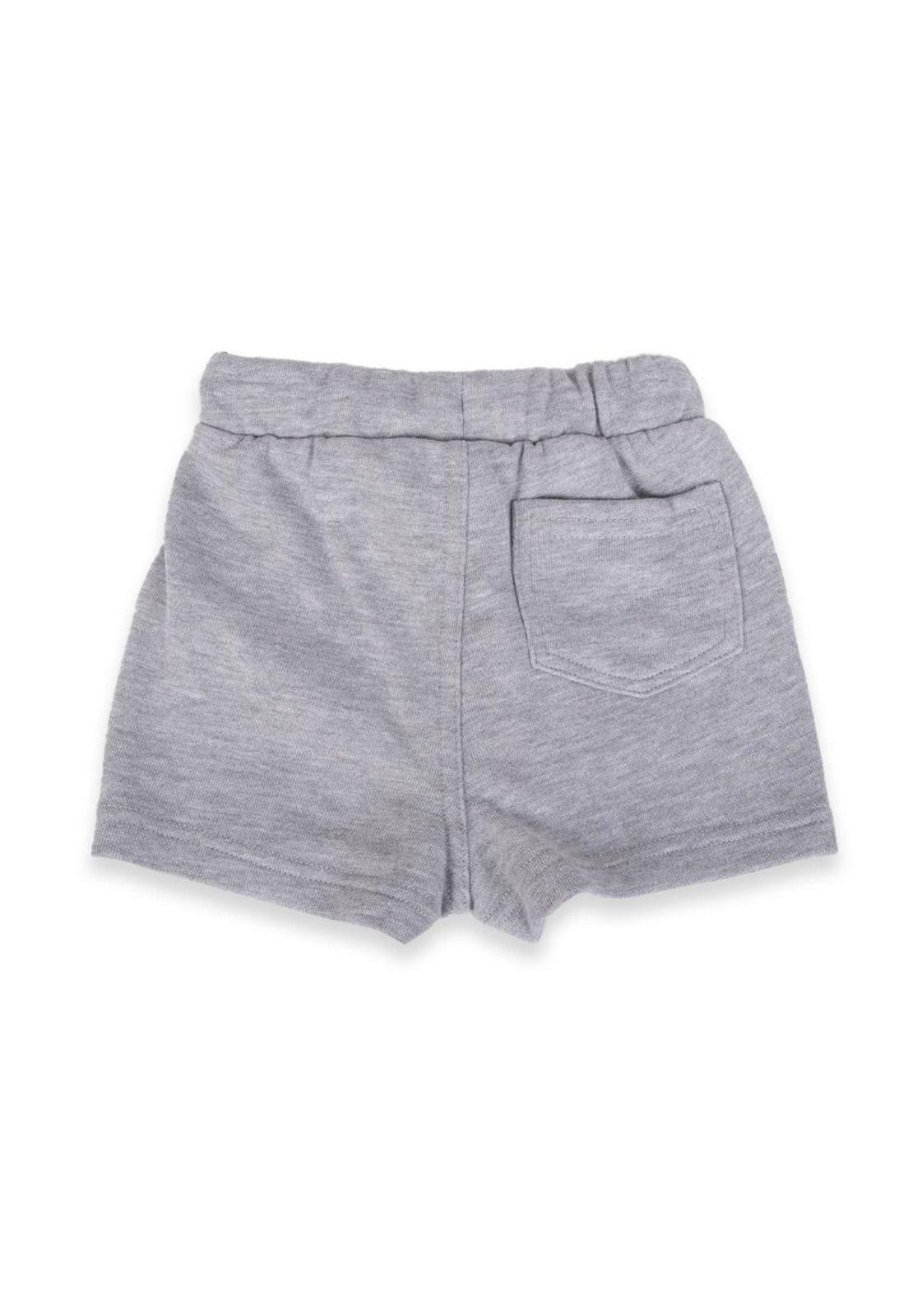 Short Bebé Niño Gris Pillin-2