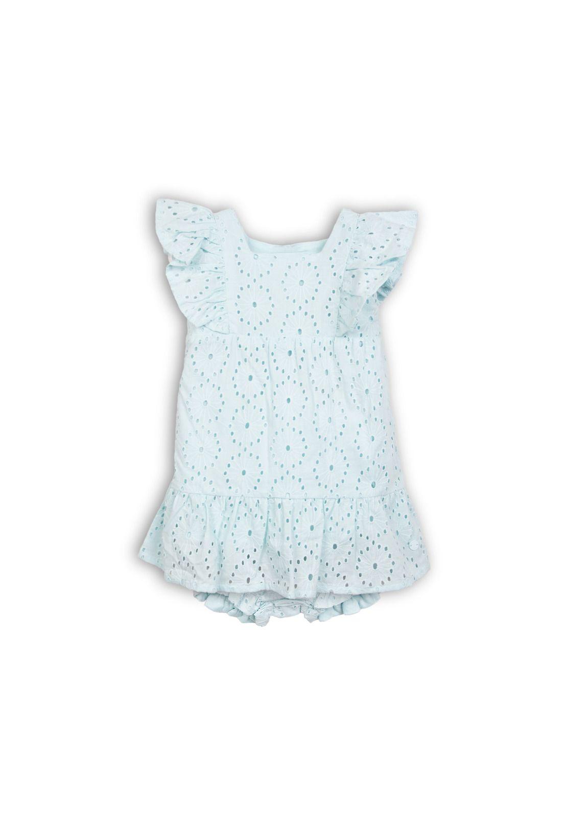 Vestido  Niña Aqua Pillin (PVC827-25AQU)-0