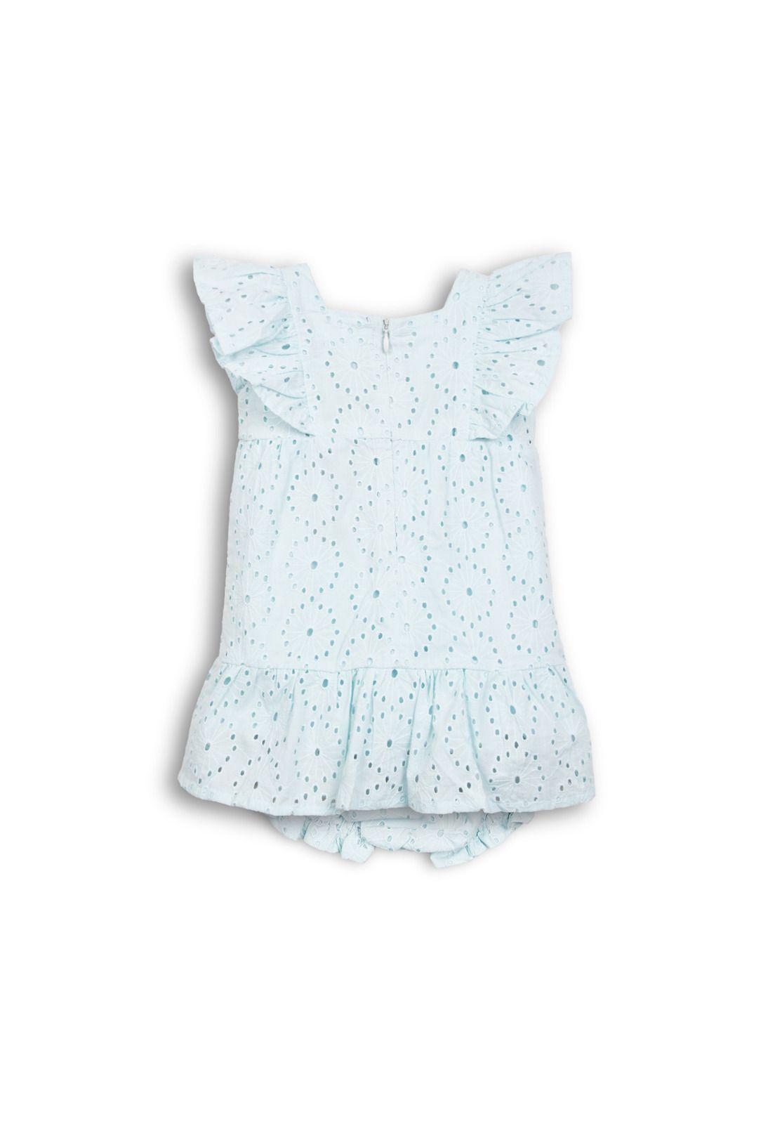Vestido  Niña Aqua Pillin (PVC827-25AQU)-1