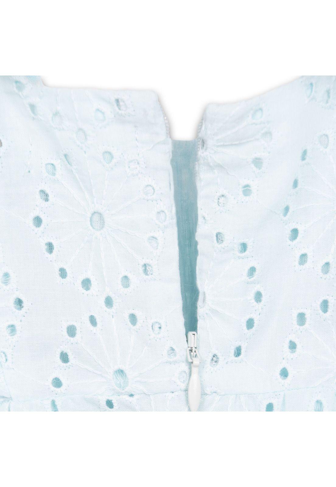 Vestido  Niña Aqua Pillin (PVC827-25AQU)-3