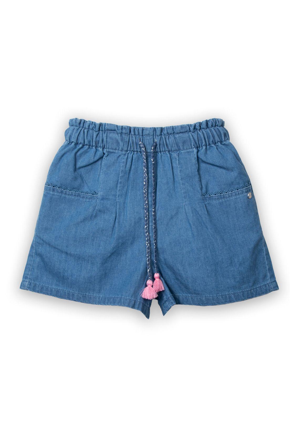Short Niña Denim Pillin (PVC739-25DEN2)-0