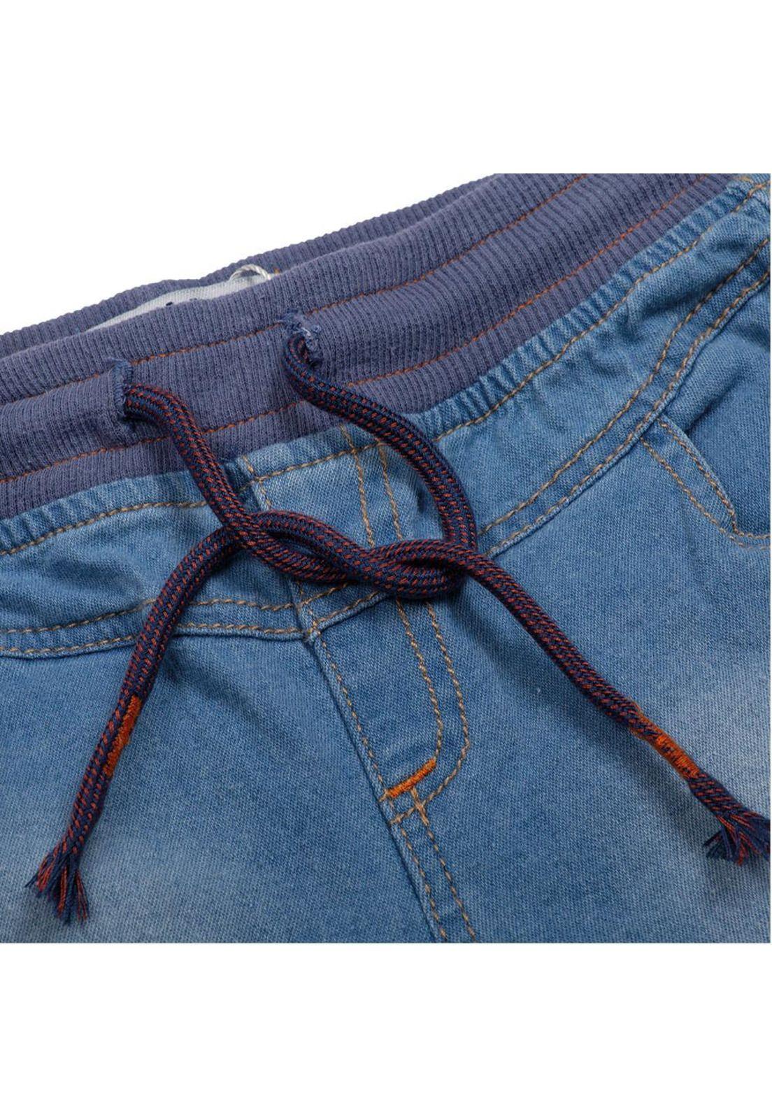 Bermuda Bebé Niño Denim Pillin-2