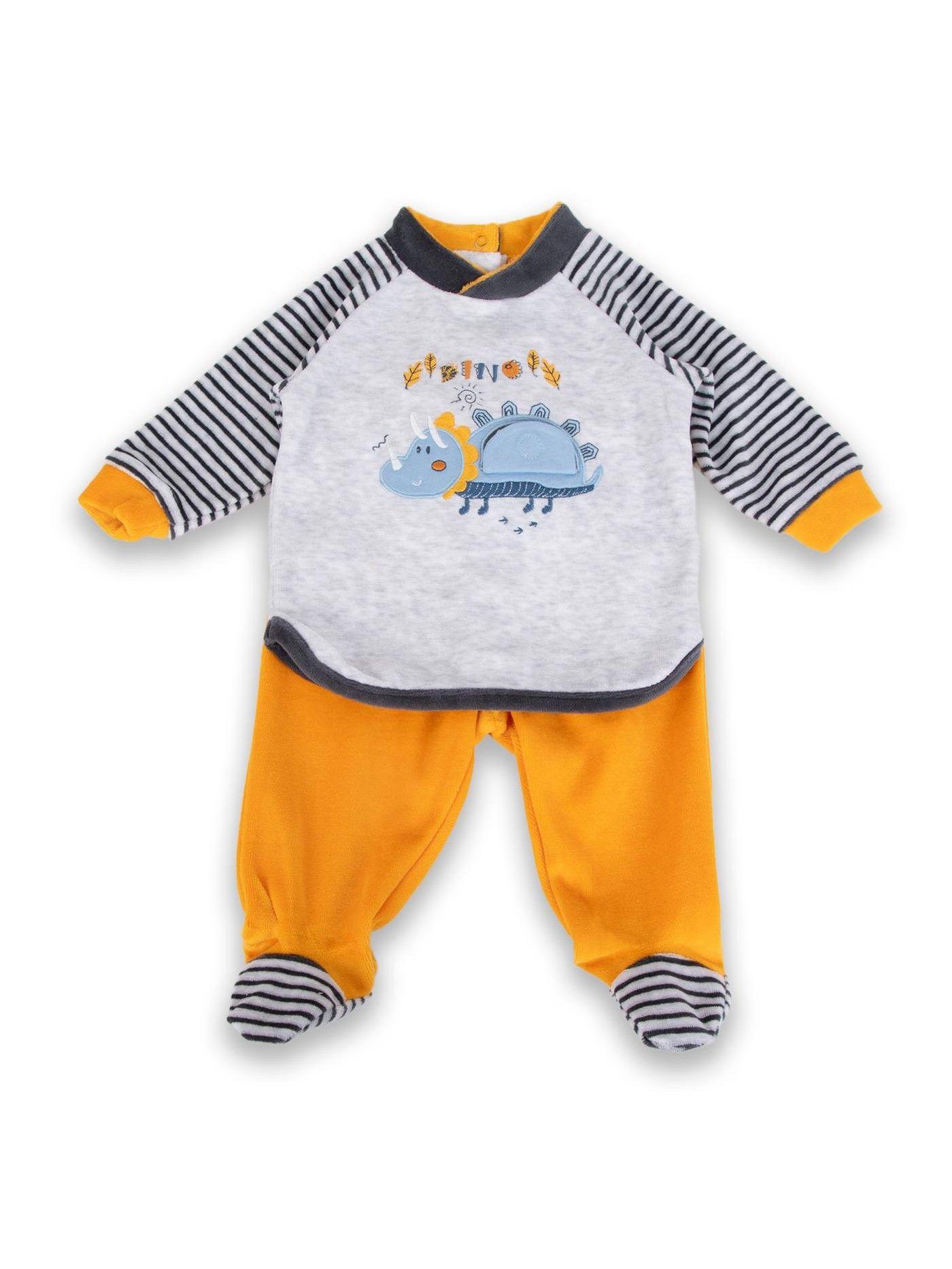 Conjunto Bebé Niño Mostaza Pillin (PVA313-24MOS)-0