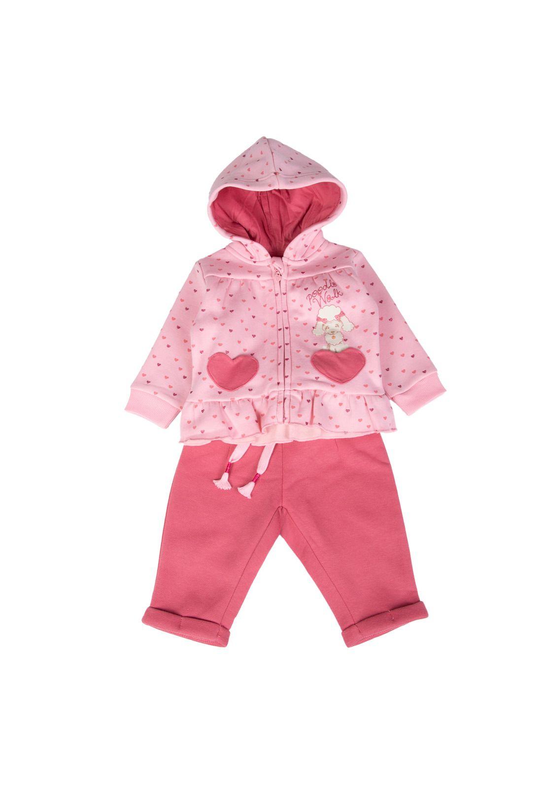 Buzo Bebe Rosado Pillin (PVB536-25ROS )-0