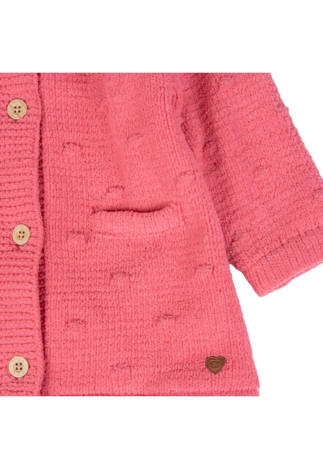 Chaleco Bebe  Rosado Pillin ( PVB915-25COR )-1