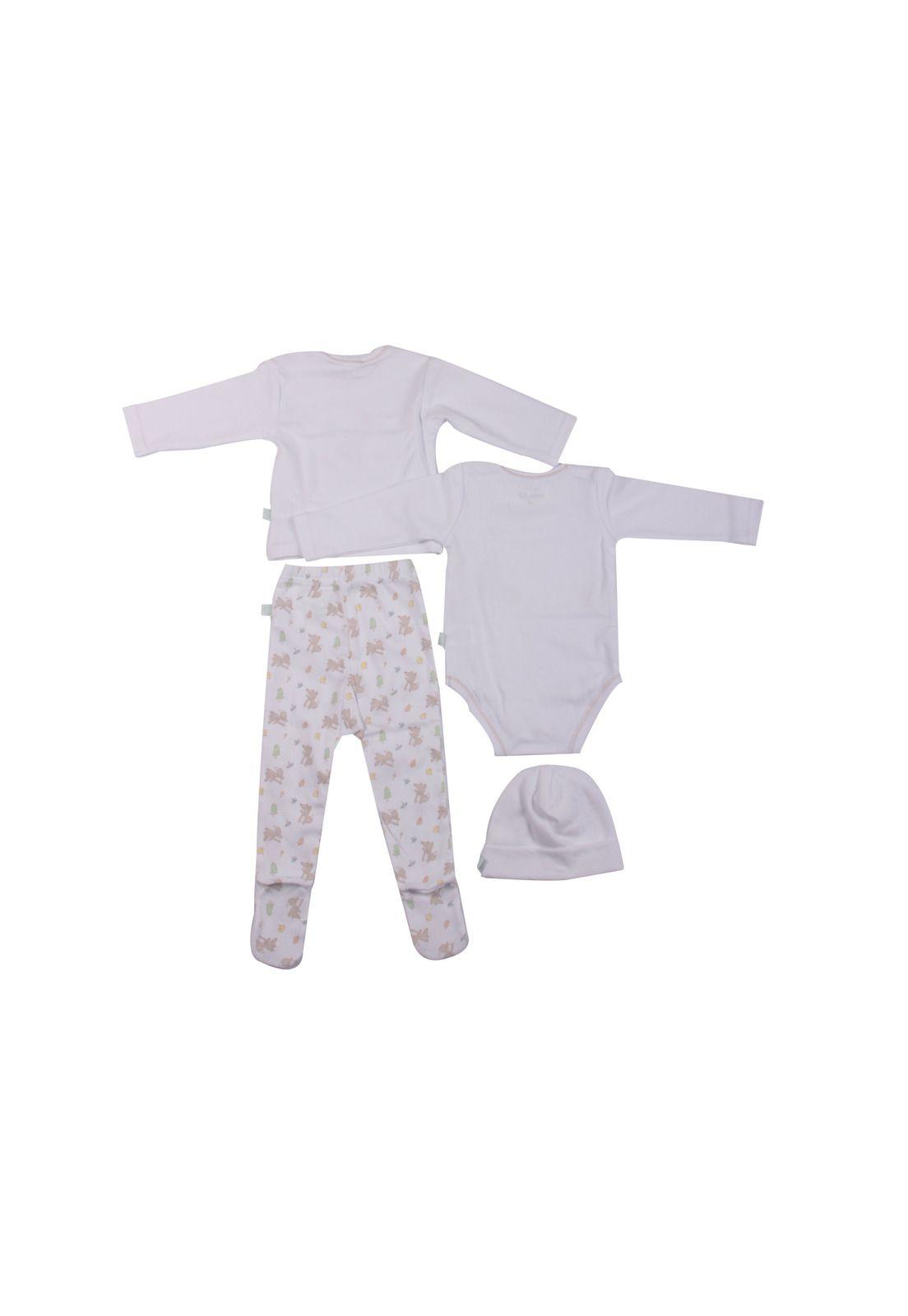 Set 4 Pzas Bebe Niña Multicolor Pillin-3