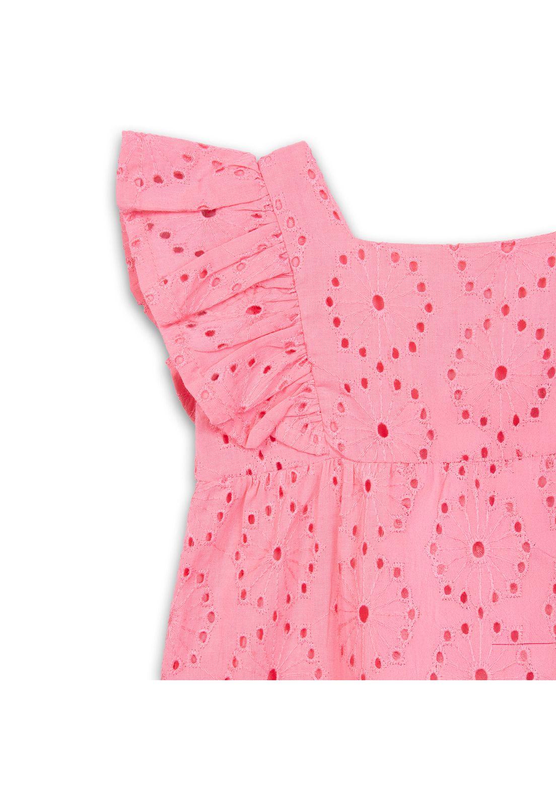 Vestido  Niña Coral Pillin (PVC827-25COR)-2