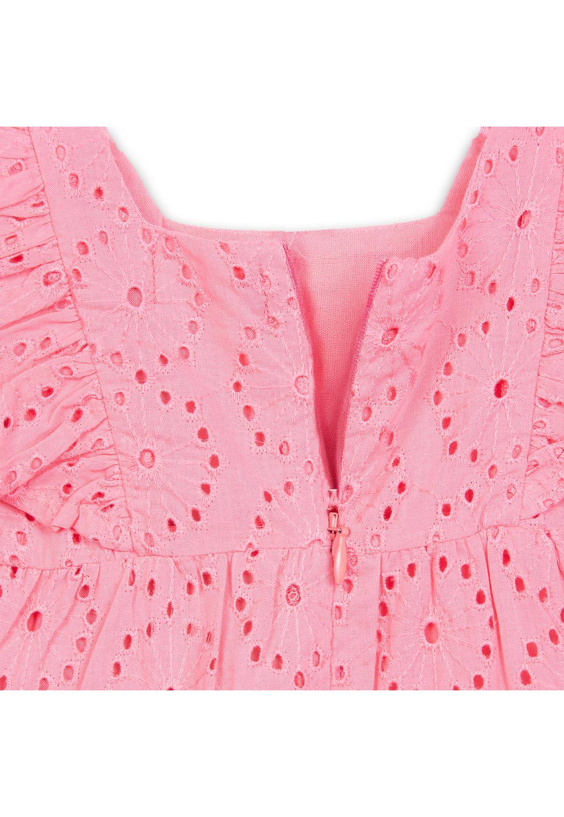 Vestido  Niña Coral Pillin (PVC827-25COR)-3