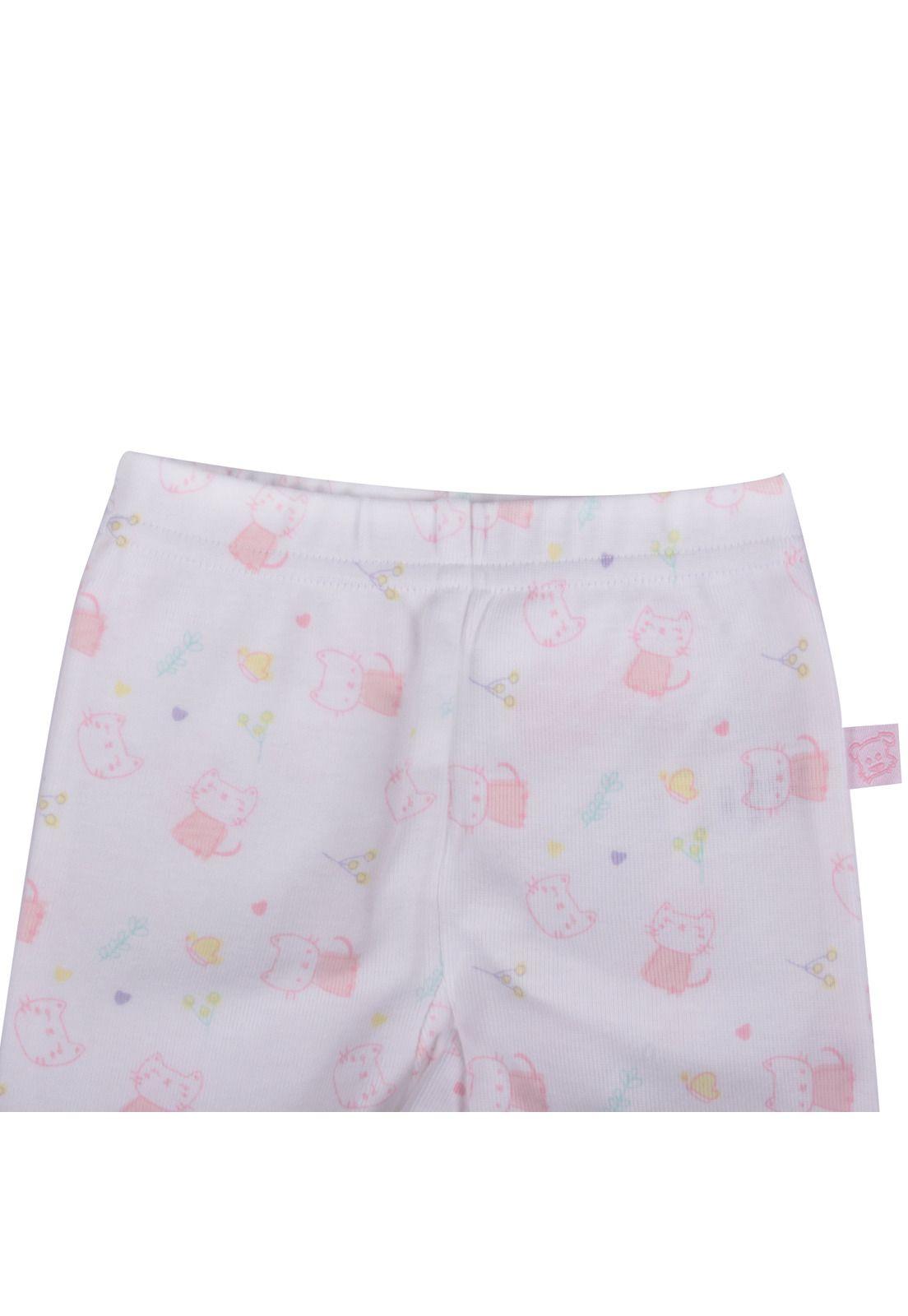 Set 2 Pzas Panty Bebe Niña Multicolor Pillin-2