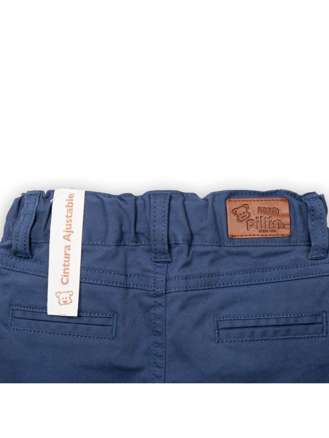 Short  Niño Azul Pillin (PVC801-25AZU6M)-1